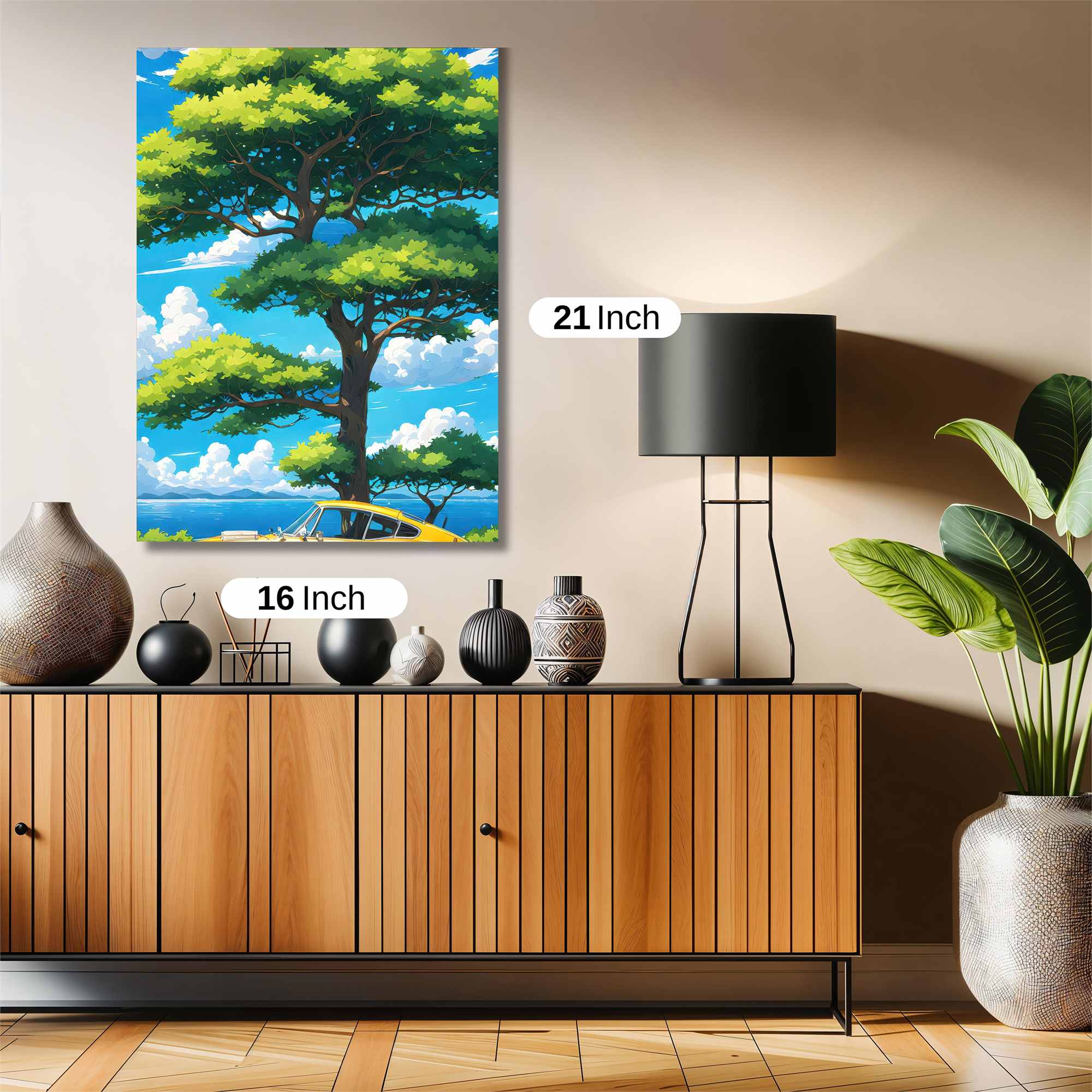 Sunny Serenity Safe Wall Magnetic / M