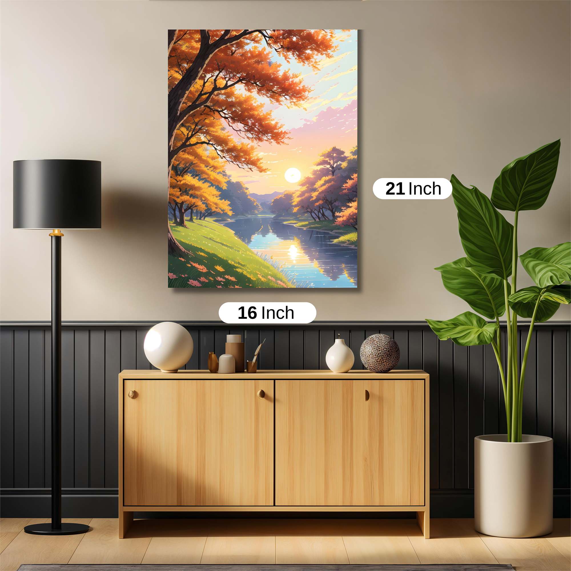 Autumn Serenity Safe Wall Magnetic / M