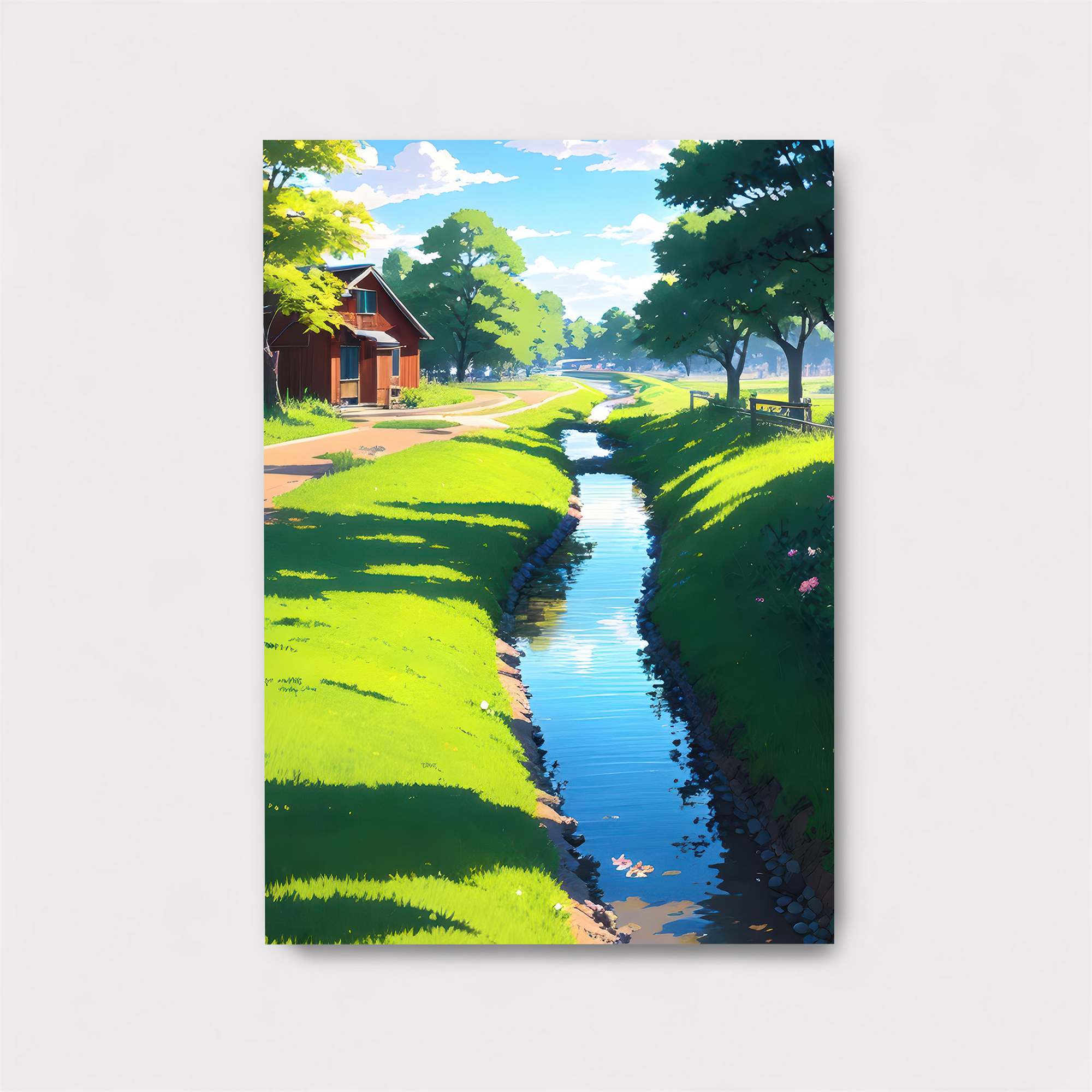 Cottage Serenity Safe Wall Magnetic / M