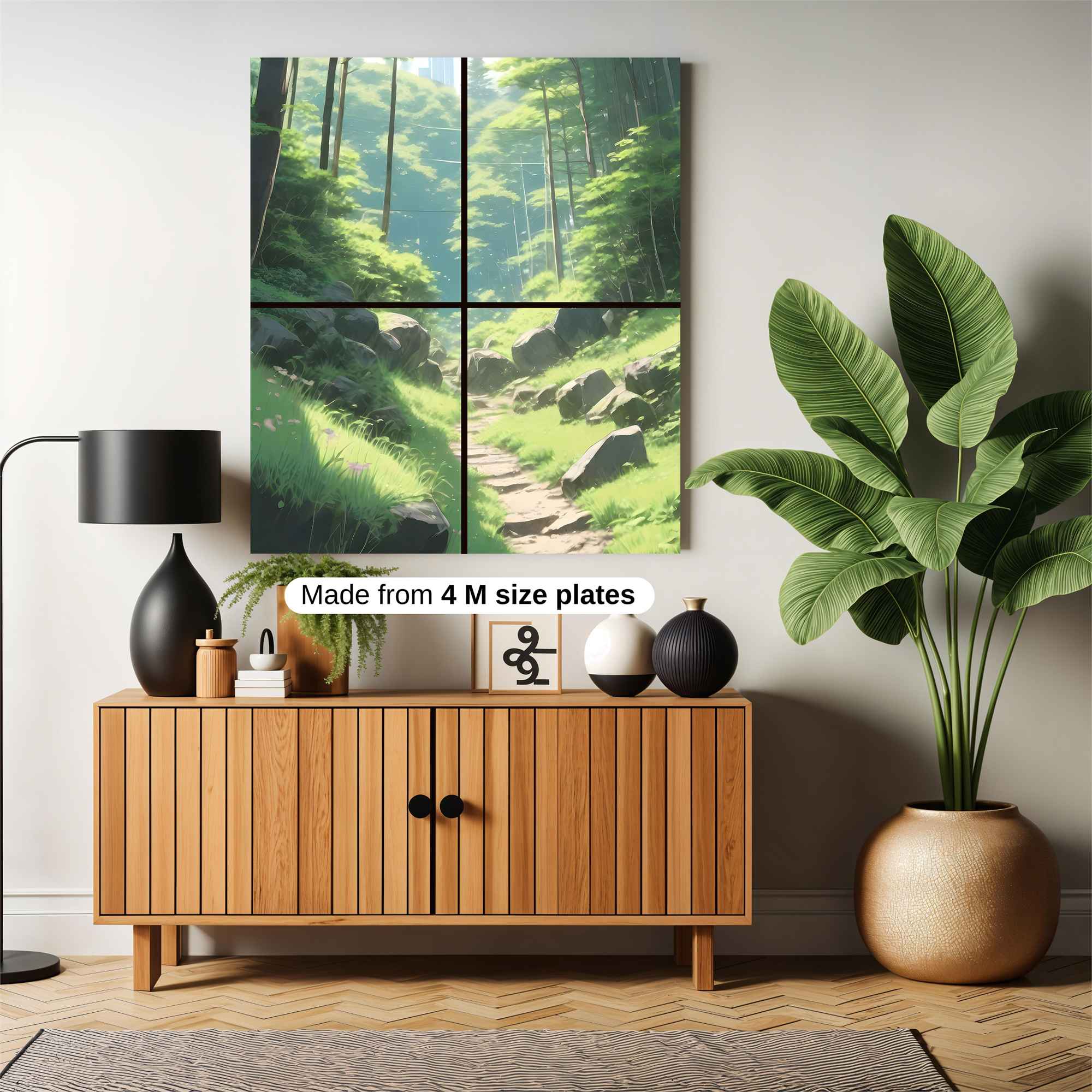 Forest Serenity Safe Wall Magnetic / M