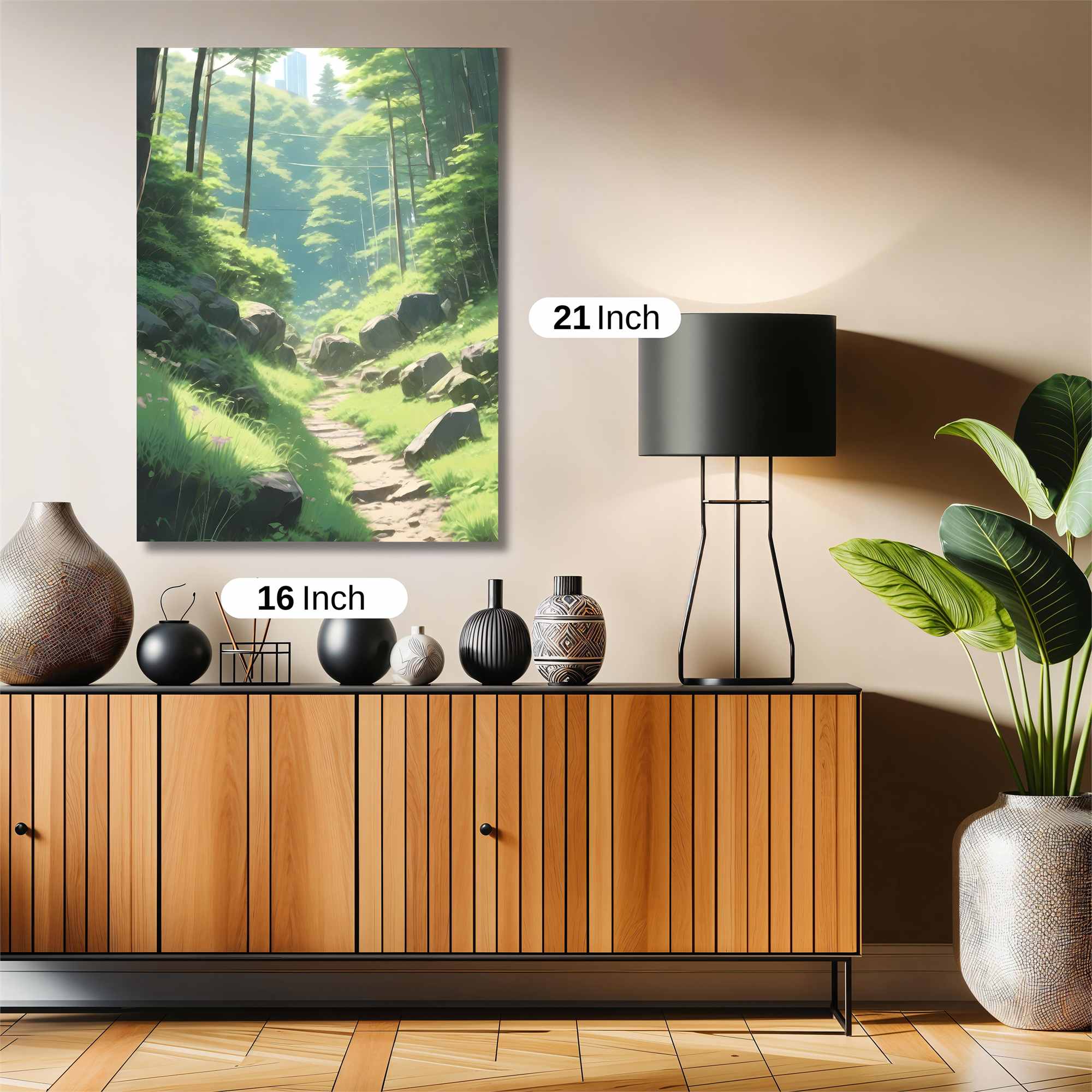 Forest Serenity Safe Wall Magnetic / M