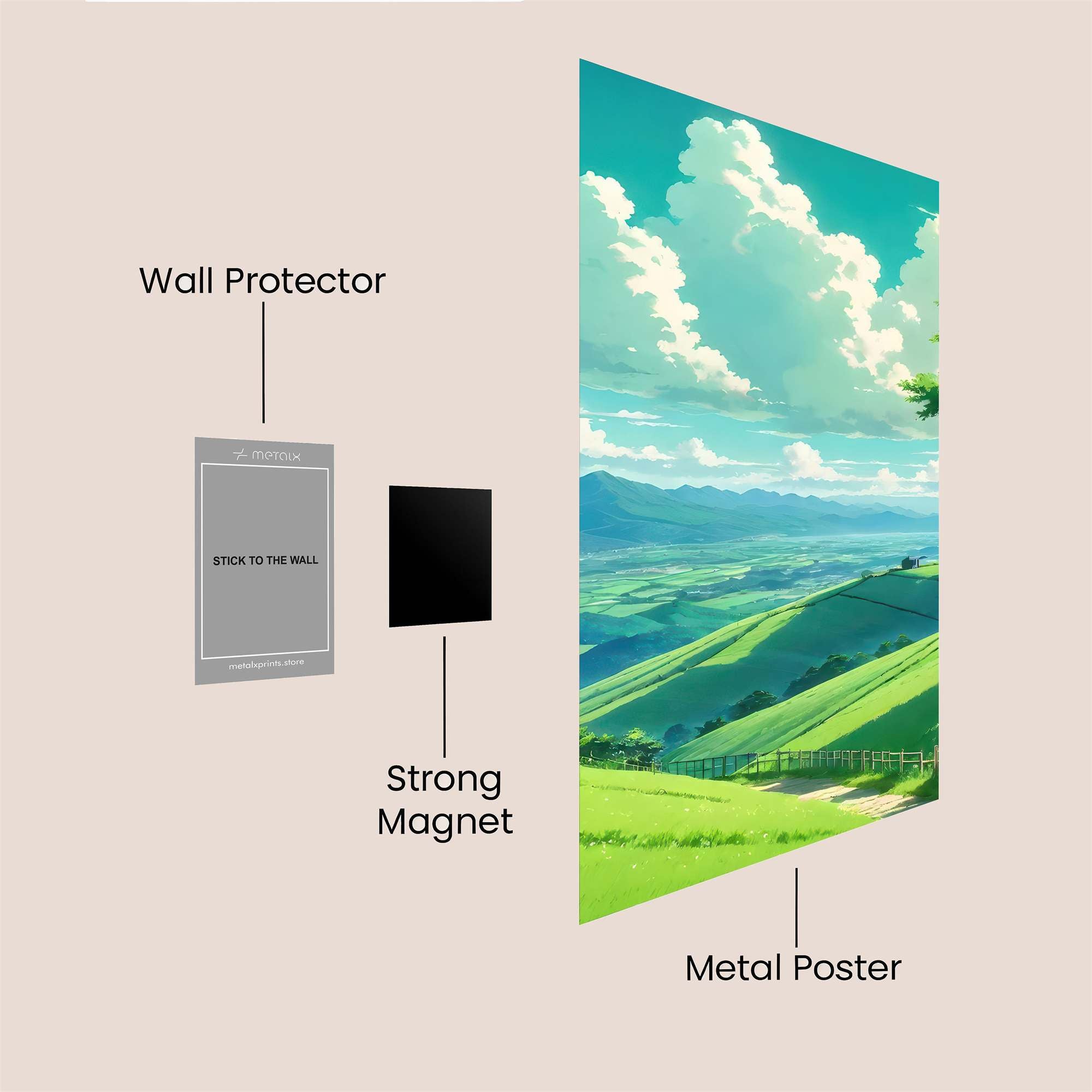 Valley Serenity Safe Wall Magnetic / M