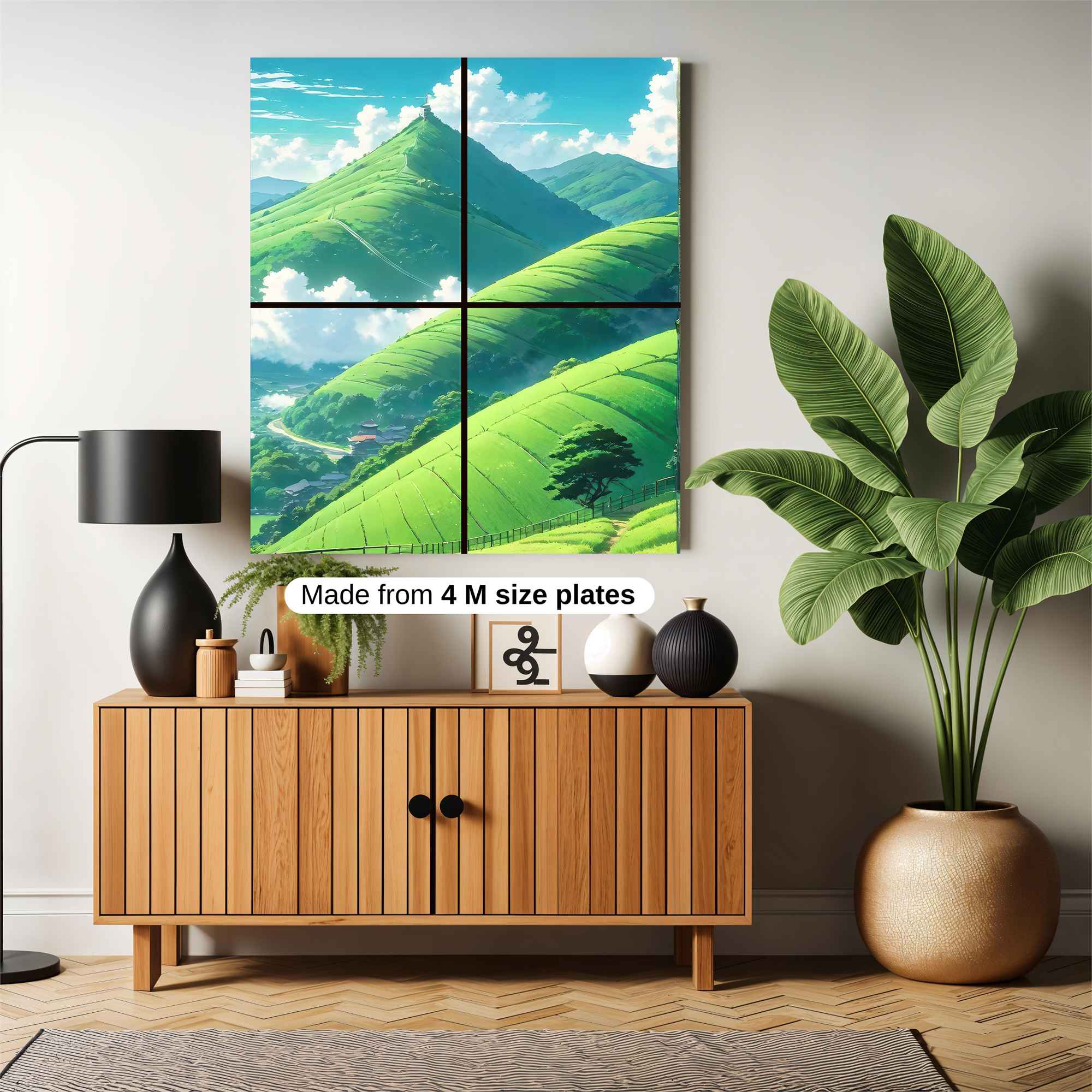 Mountain Serenity Safe Wall Magnetic / M