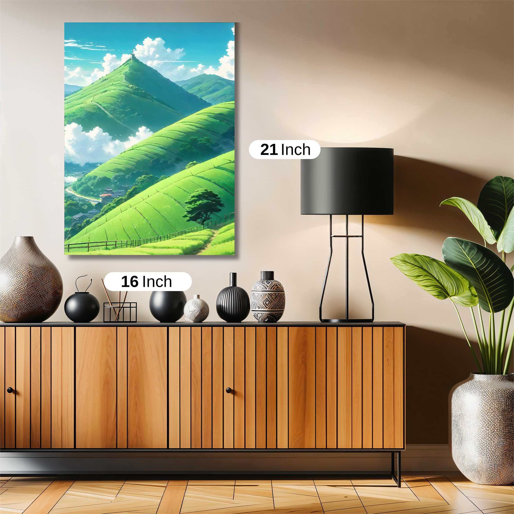 Mountain Serenity Safe Wall Magnetic / M