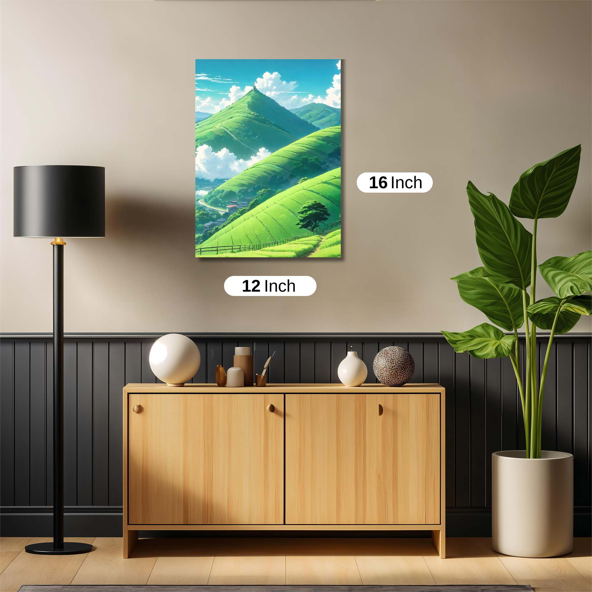 Mountain Serenity Safe Wall Magnetic / M
