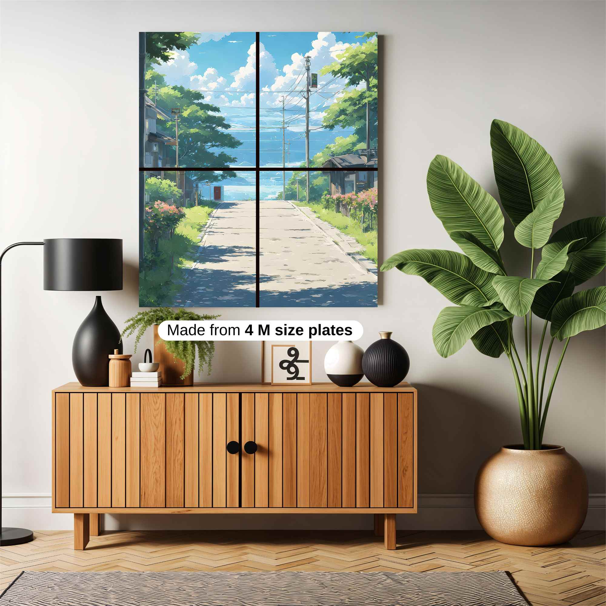 Summer Tranquil Safe Wall Magnetic / M