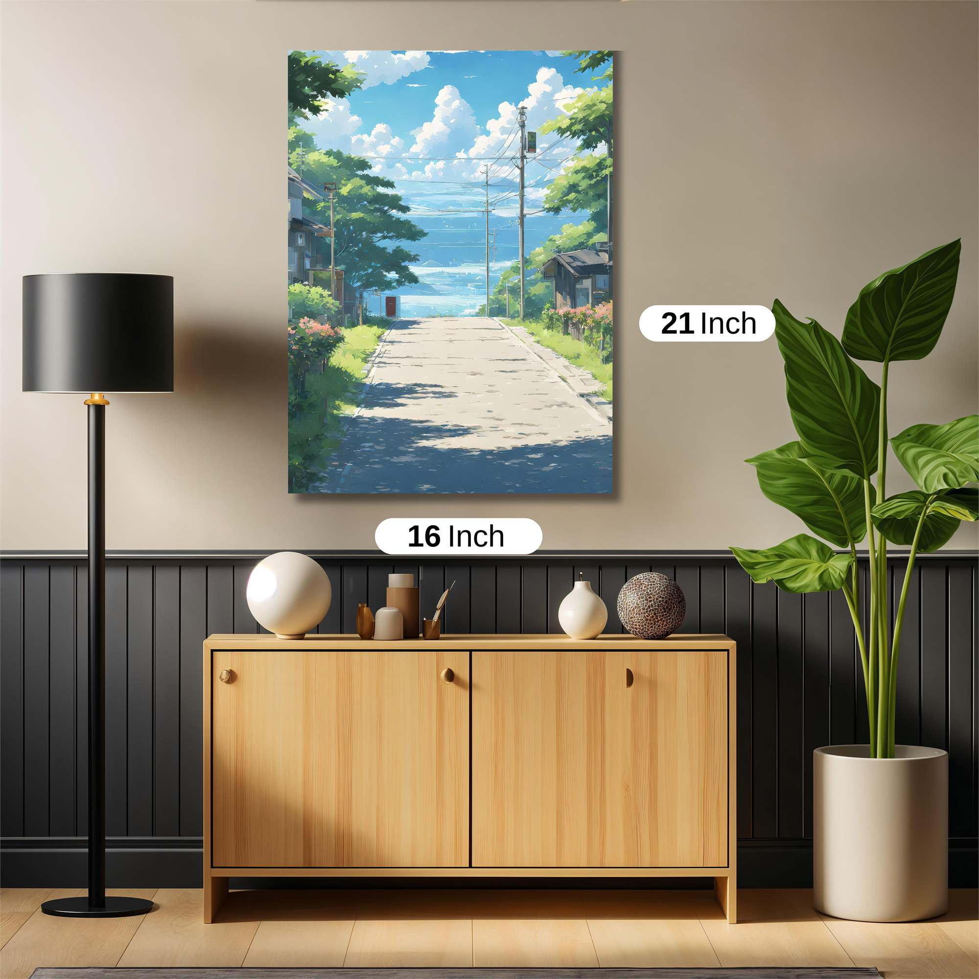 Summer Tranquil Safe Wall Magnetic / M