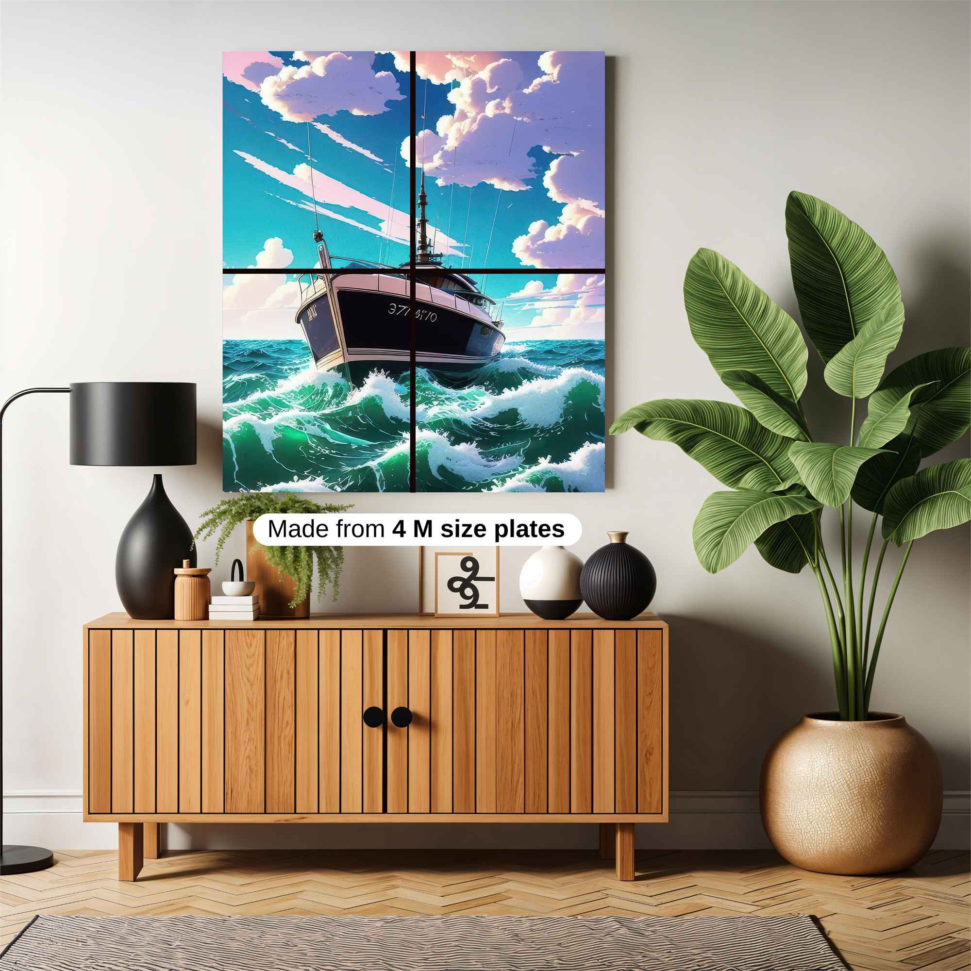 Oceanic Serenity Safe Wall Magnetic / M