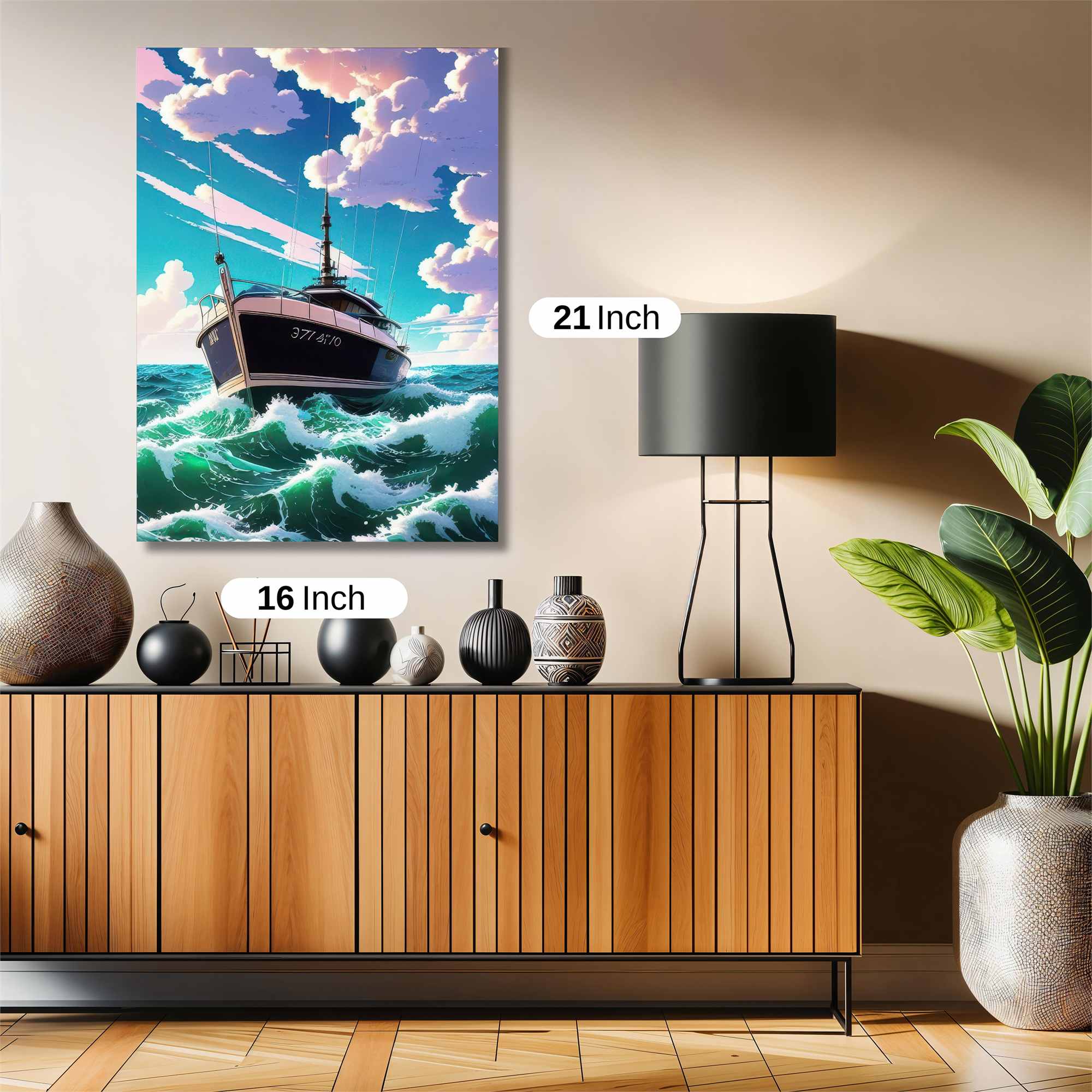 Oceanic Serenity Safe Wall Magnetic / M