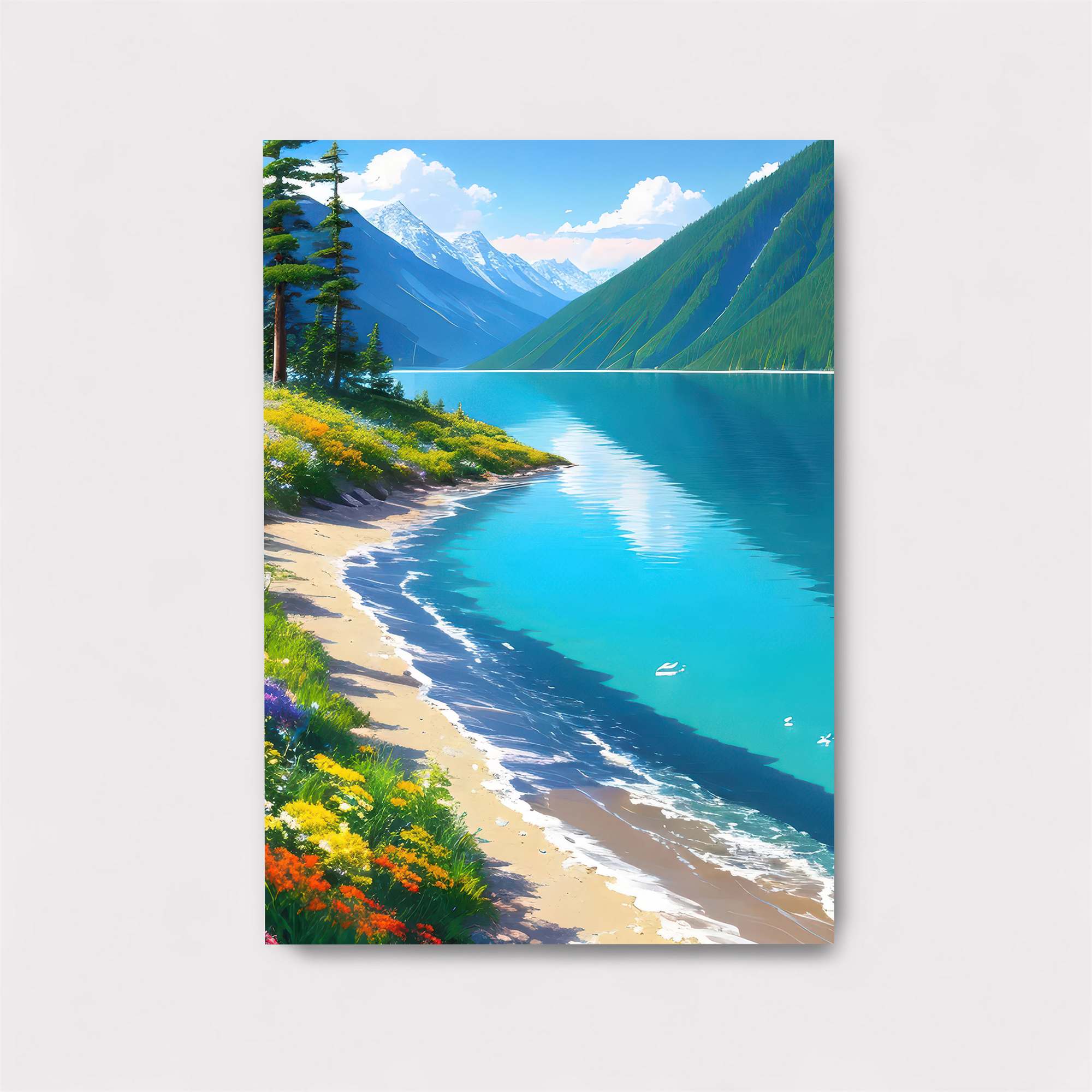 Mountain Serenity Safe Wall Magnetic / M