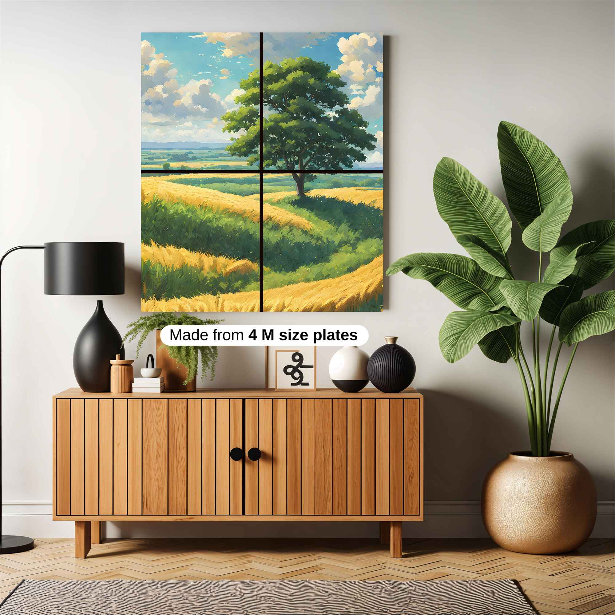 Golden Serenity Safe Wall Magnetic / M