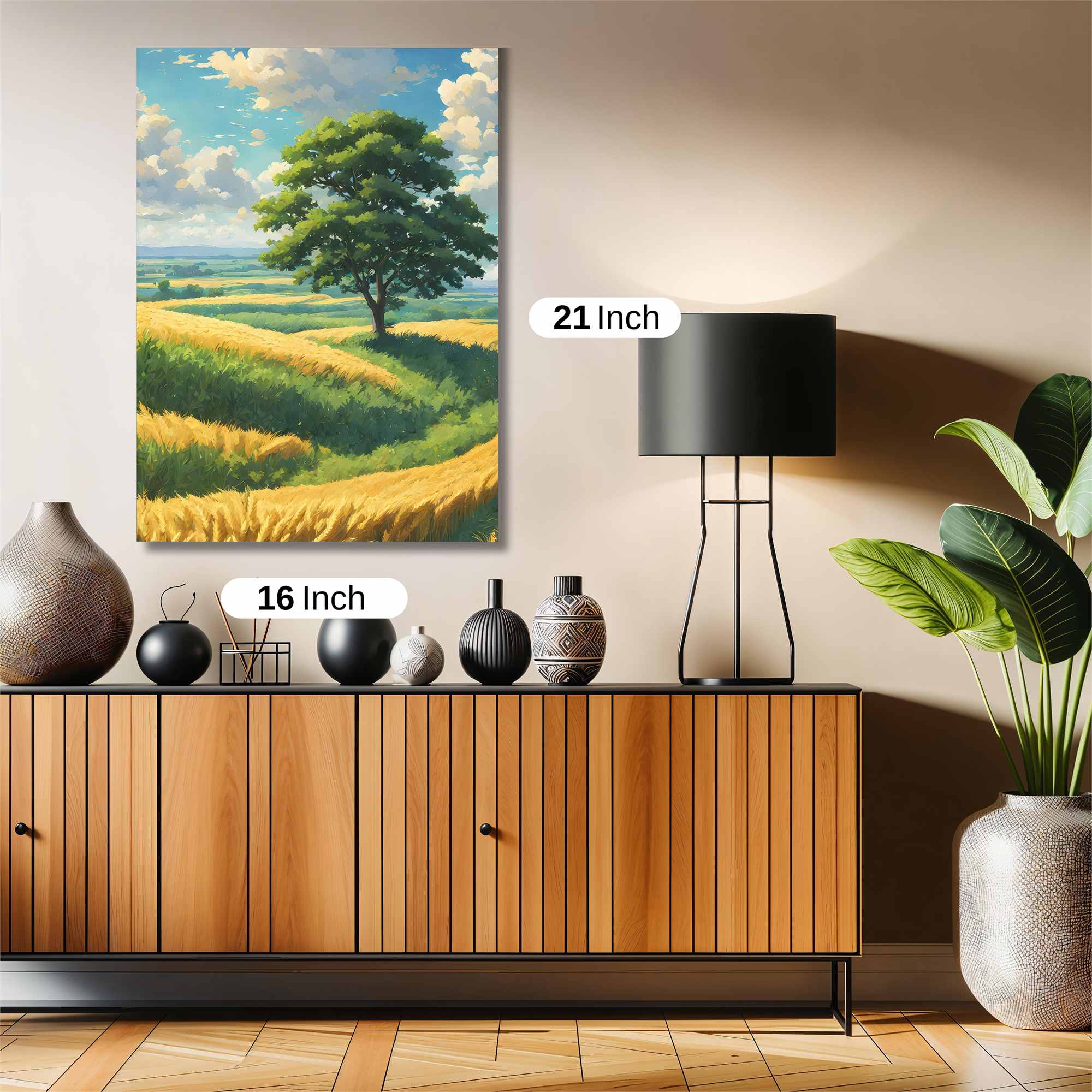 Golden Serenity Safe Wall Magnetic / M