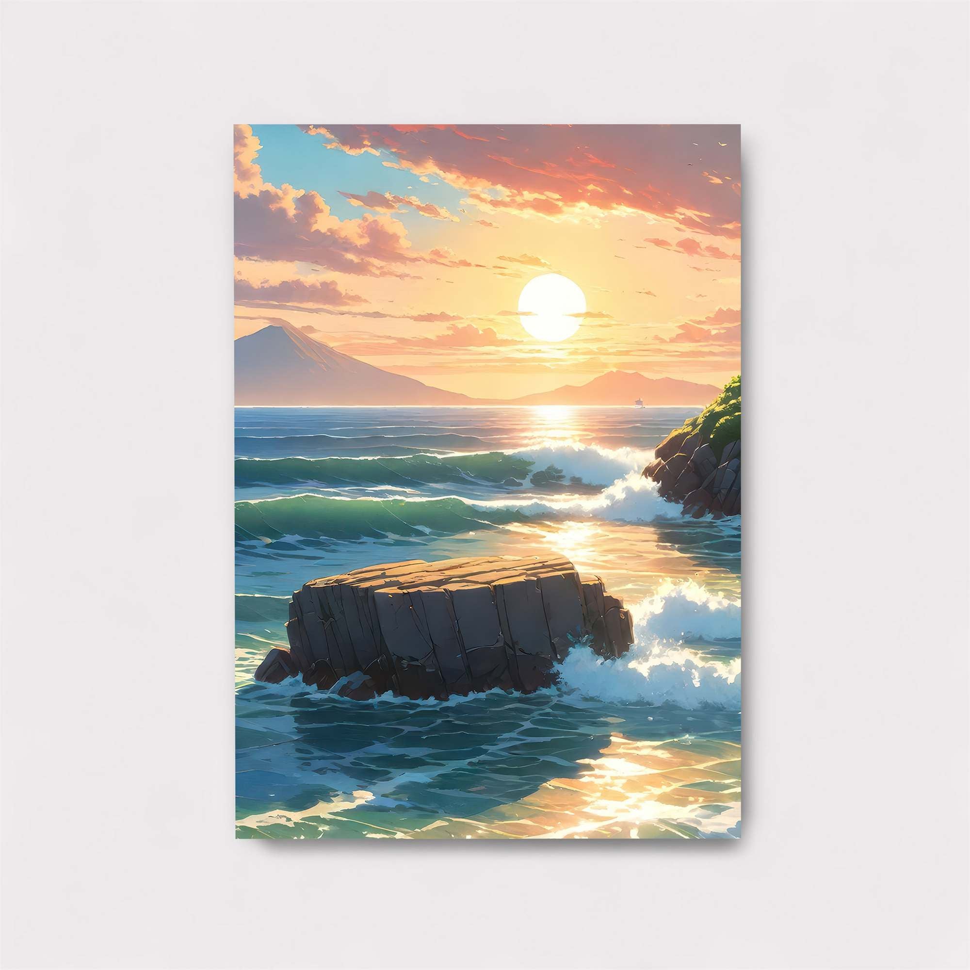 Sunset Serenity Safe Wall Magnetic / M