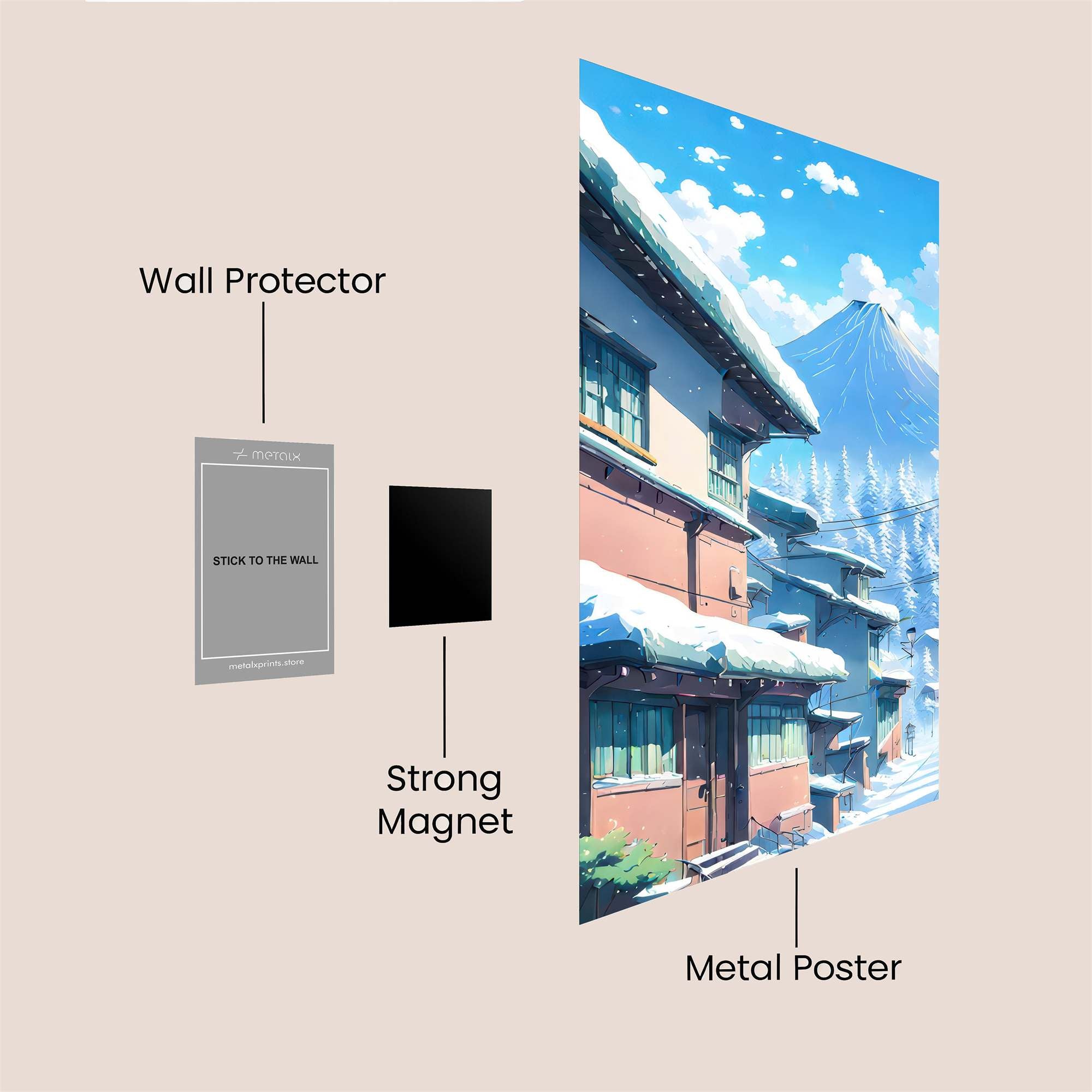 Fuji Serenity Safe Wall Magnetic / M