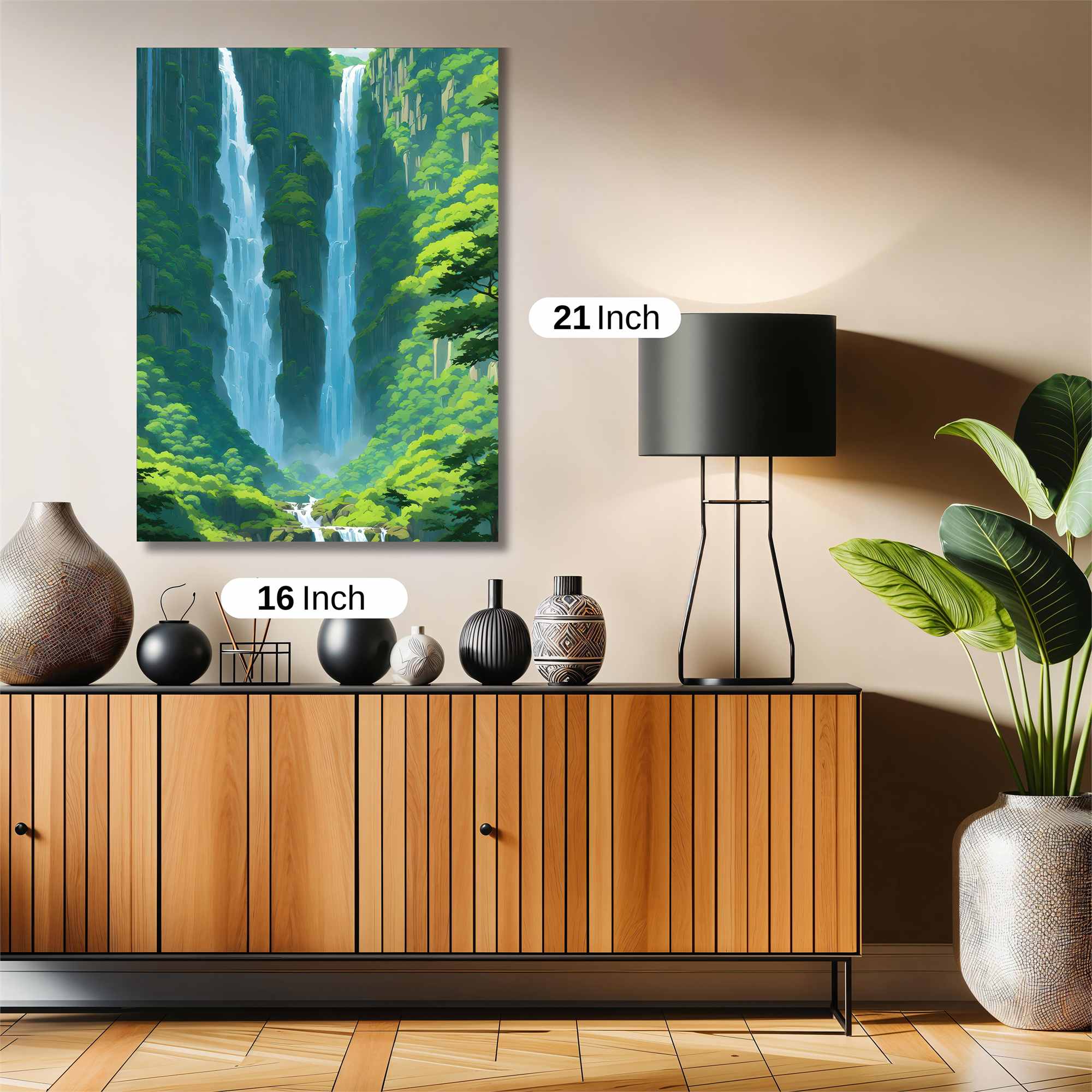 Jungle Serenity Safe Wall Magnetic / M