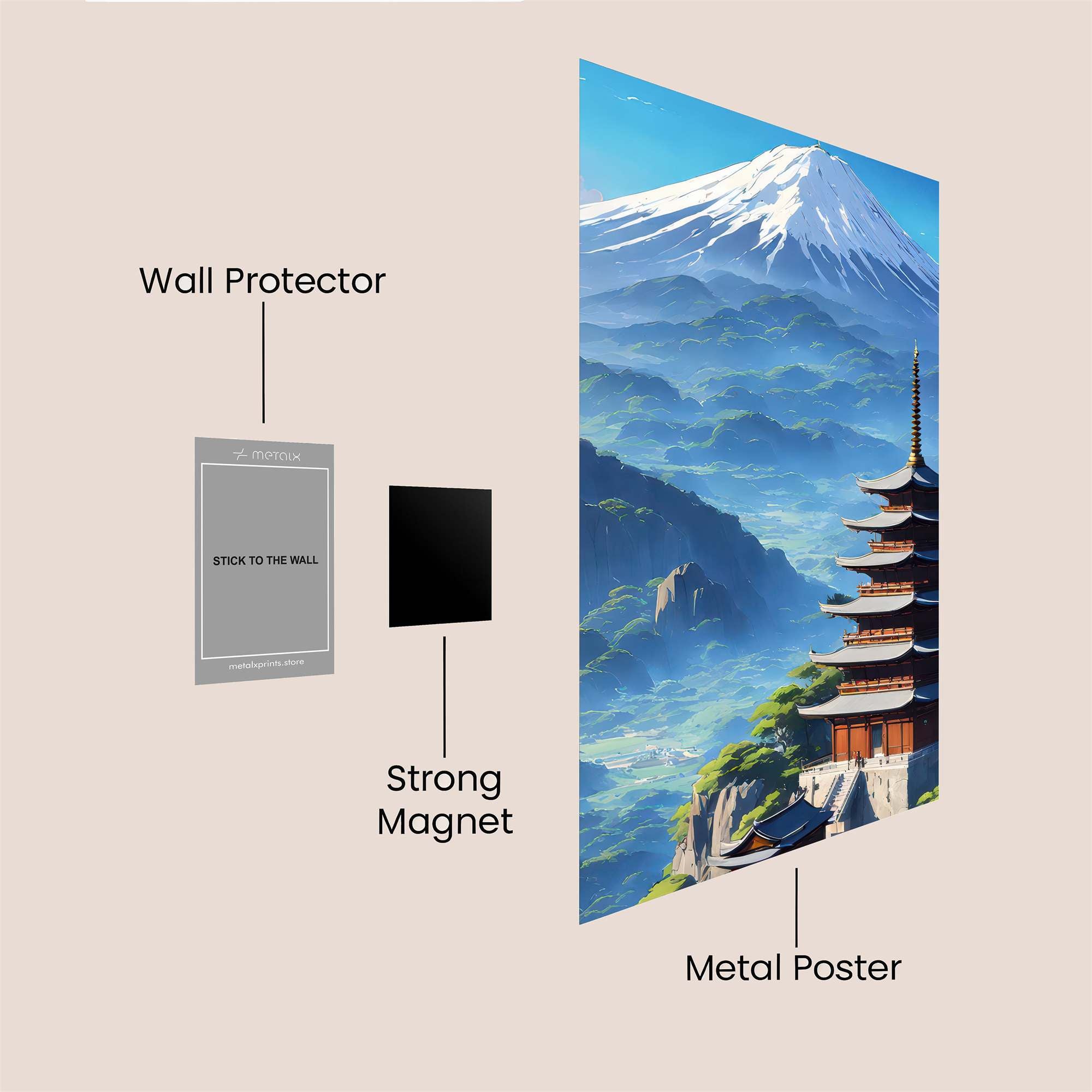 Fuji Serenity Safe Wall Magnetic / M
