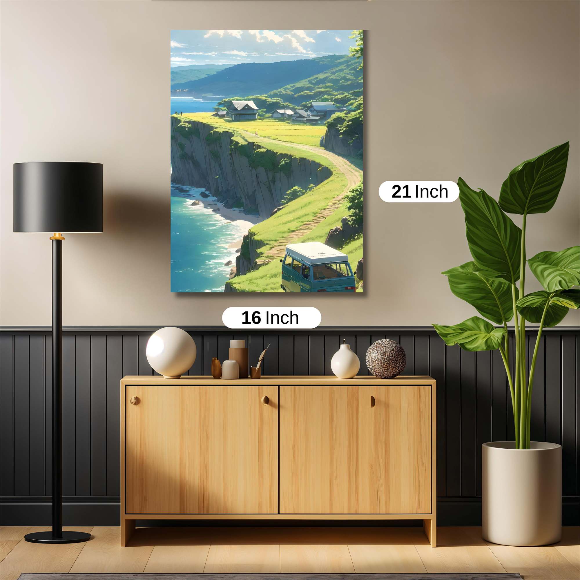 Cliffside Serenity Safe Wall Magnetic / M