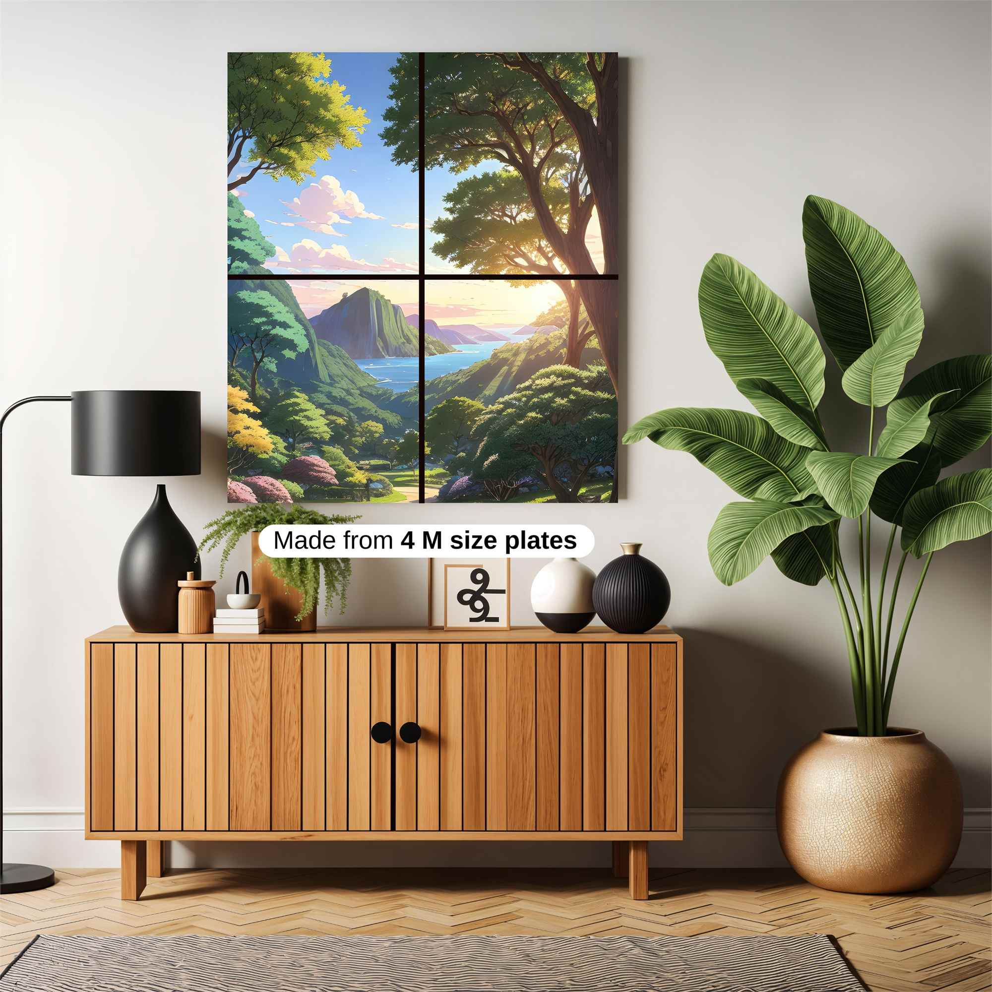 Sunrise Serenity Safe Wall Magnetic / M