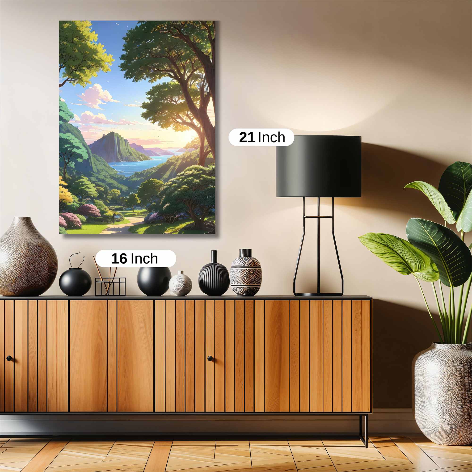 Sunrise Serenity Safe Wall Magnetic / M