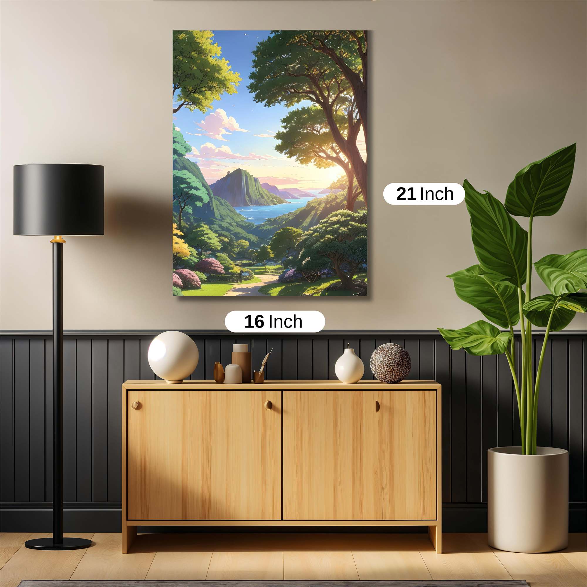 Sunrise Serenity Safe Wall Magnetic / M