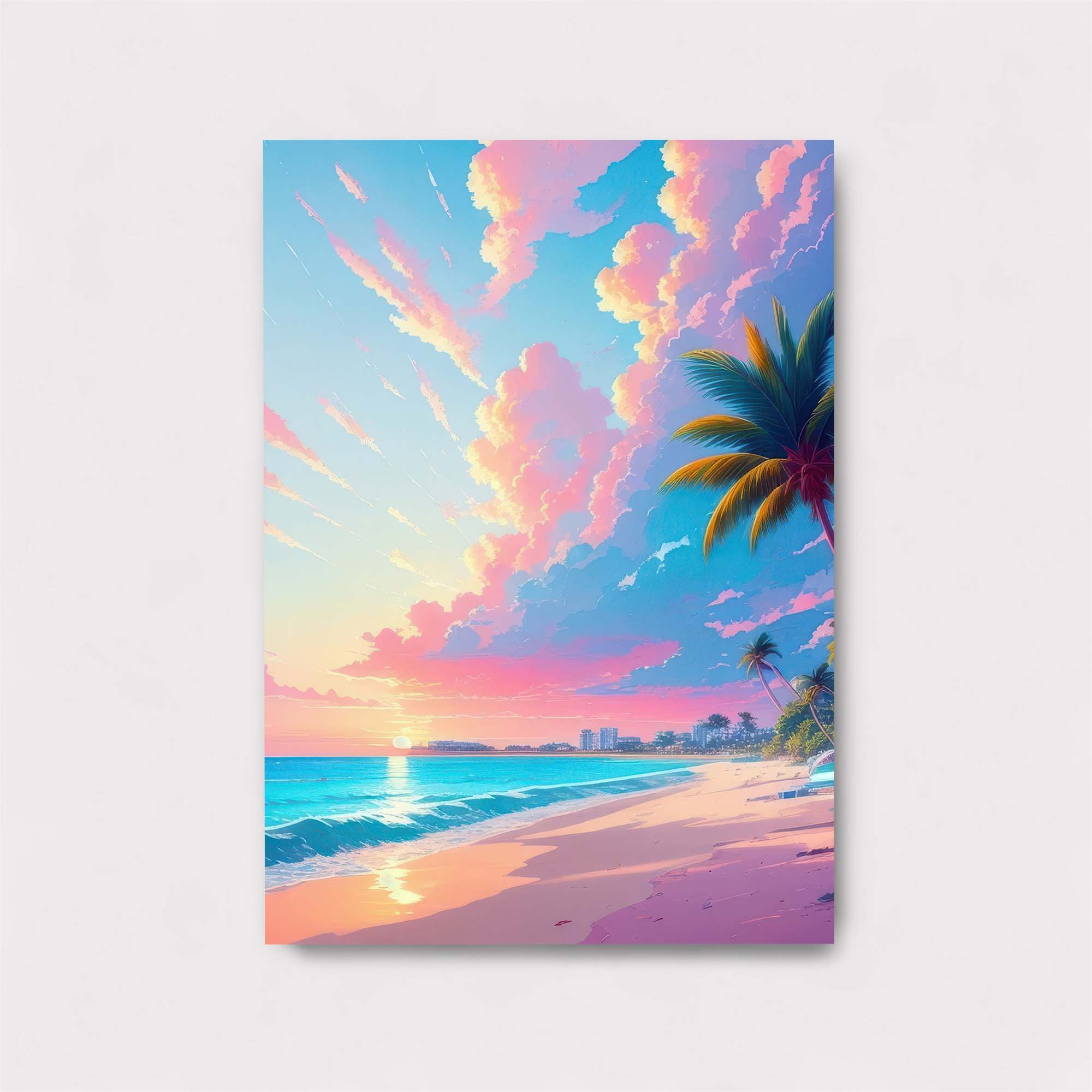 Sunset Serenity Safe Wall Magnetic / M