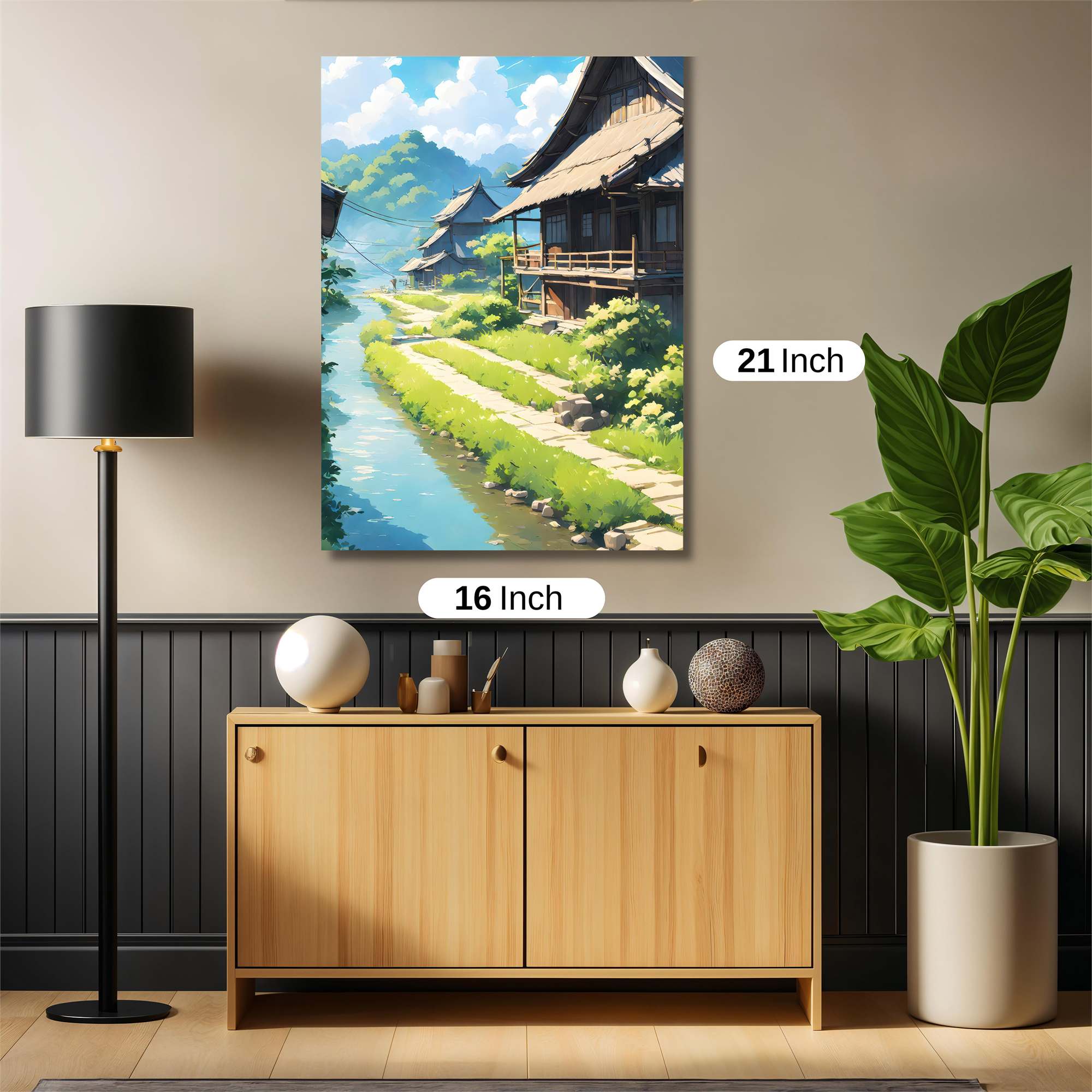 Village Serenity Safe Wall Magnetic / M