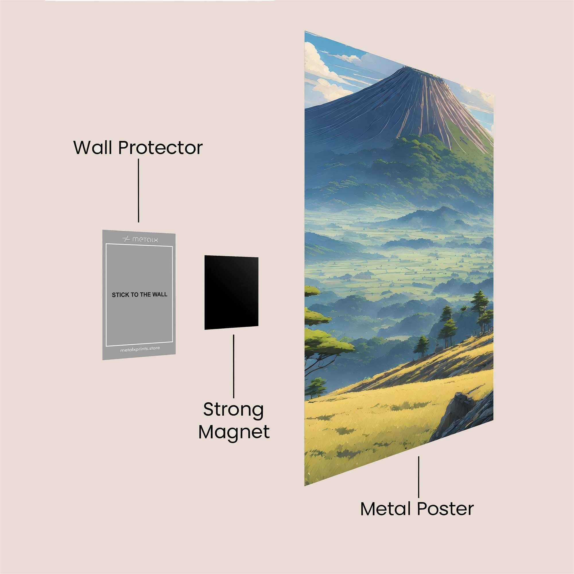 Fuji Serenity Safe Wall Magnetic / M