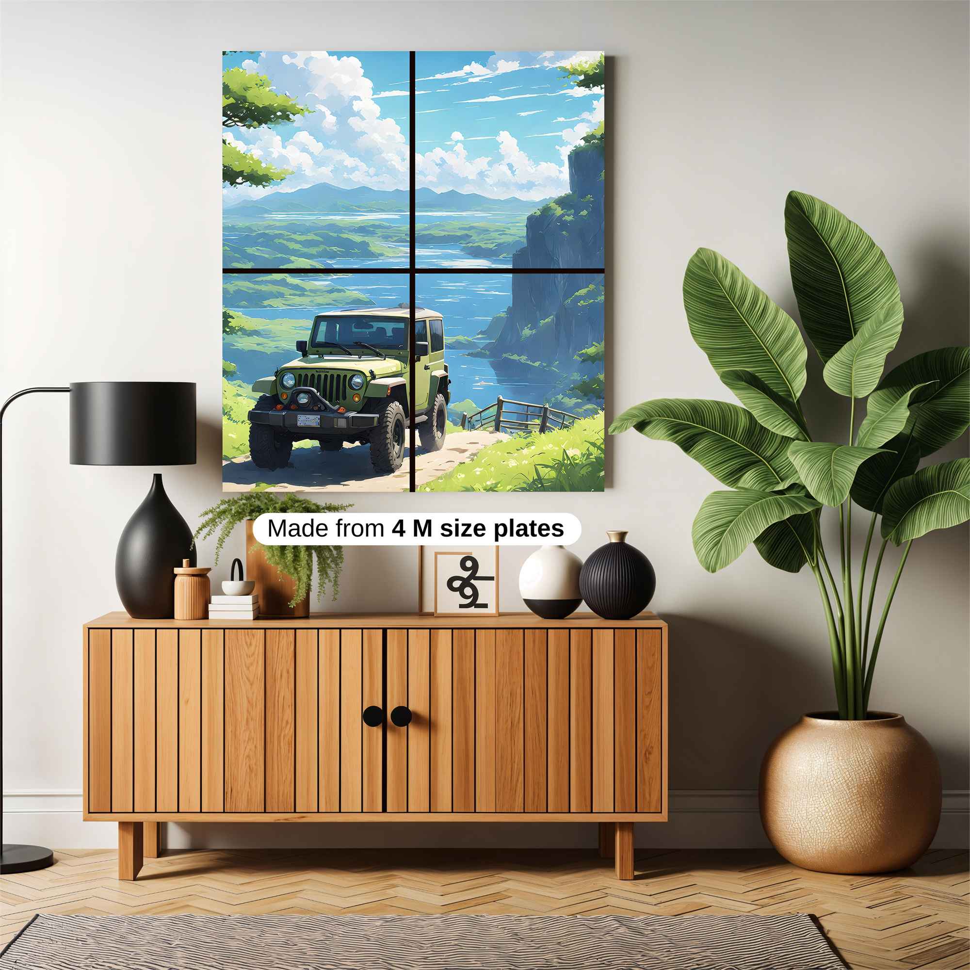 Jeep Serenity Safe Wall Magnetic / M