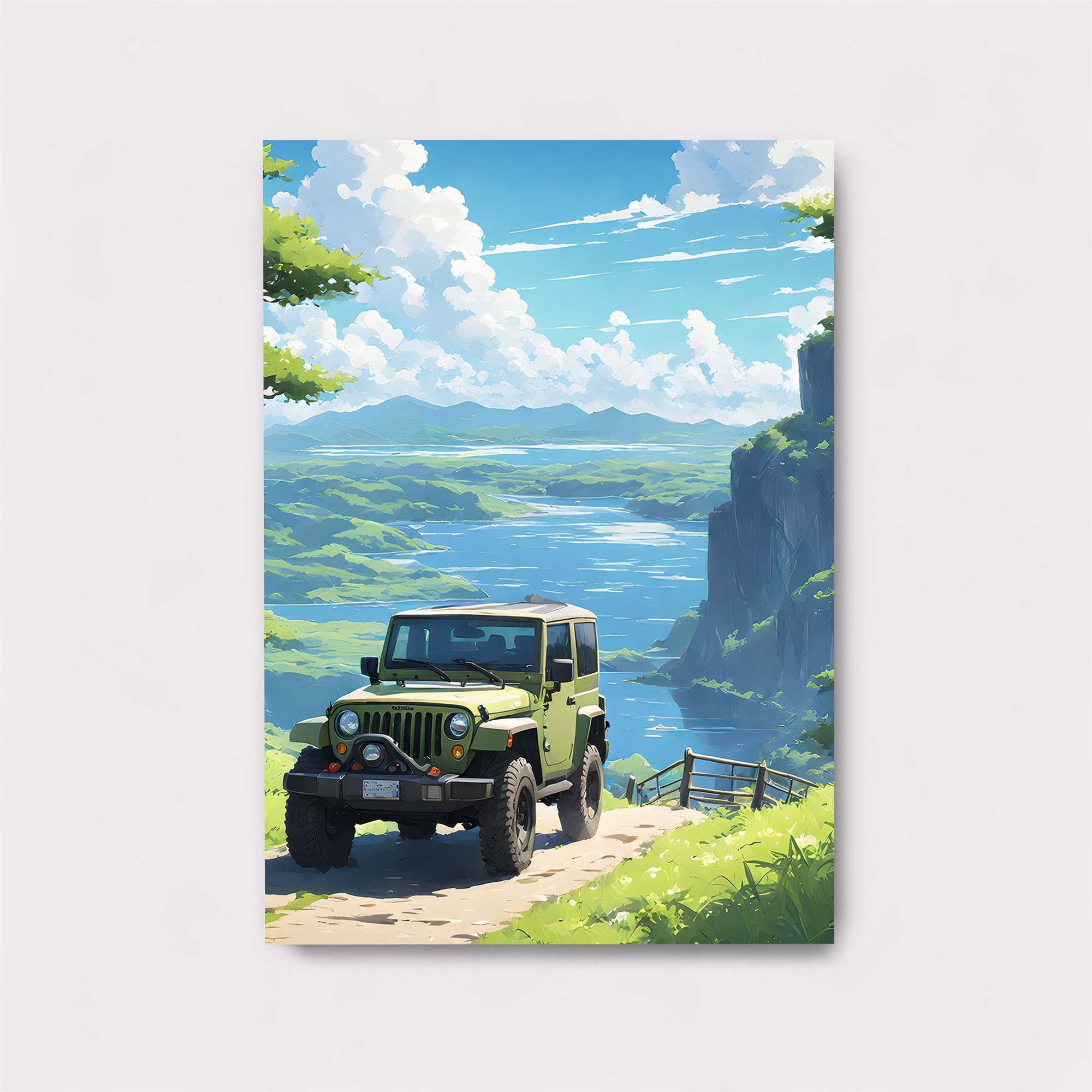 Jeep Serenity Safe Wall Magnetic / M