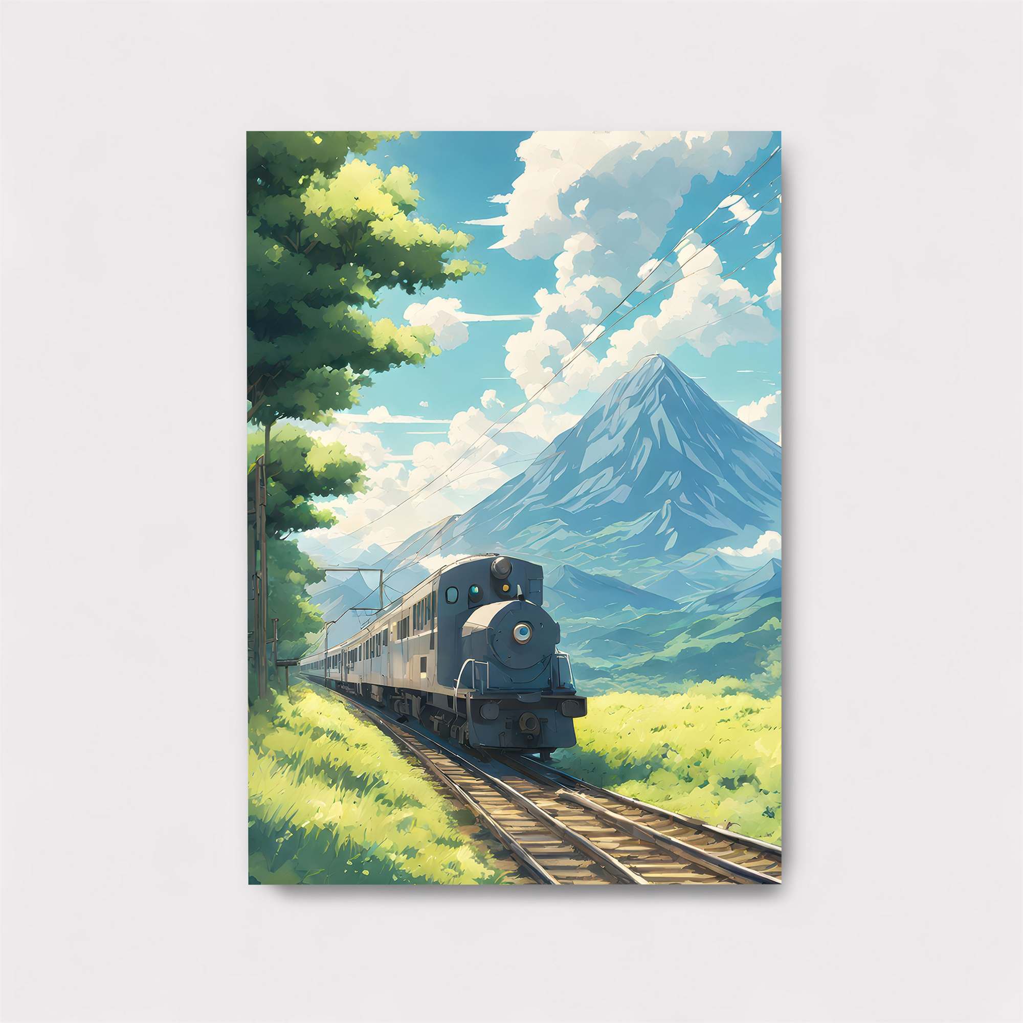 Train Tranquil Safe Wall Magnetic / M