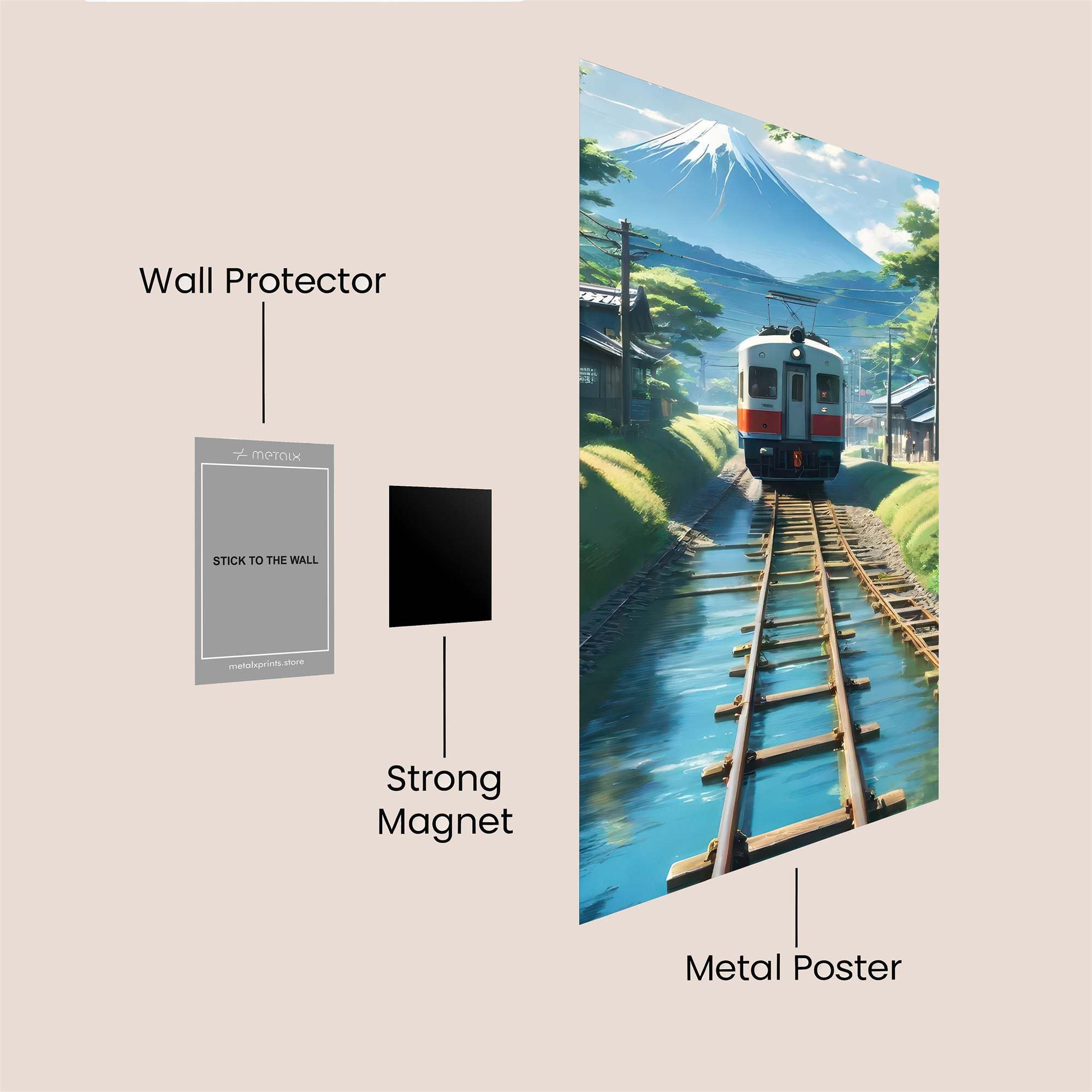 Fuji Serenity Safe Wall Magnetic / M