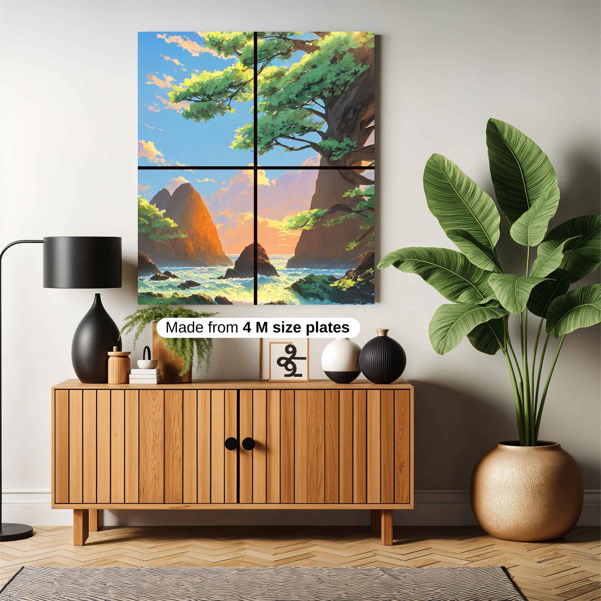 Sunrise Serenity Safe Wall Magnetic / M