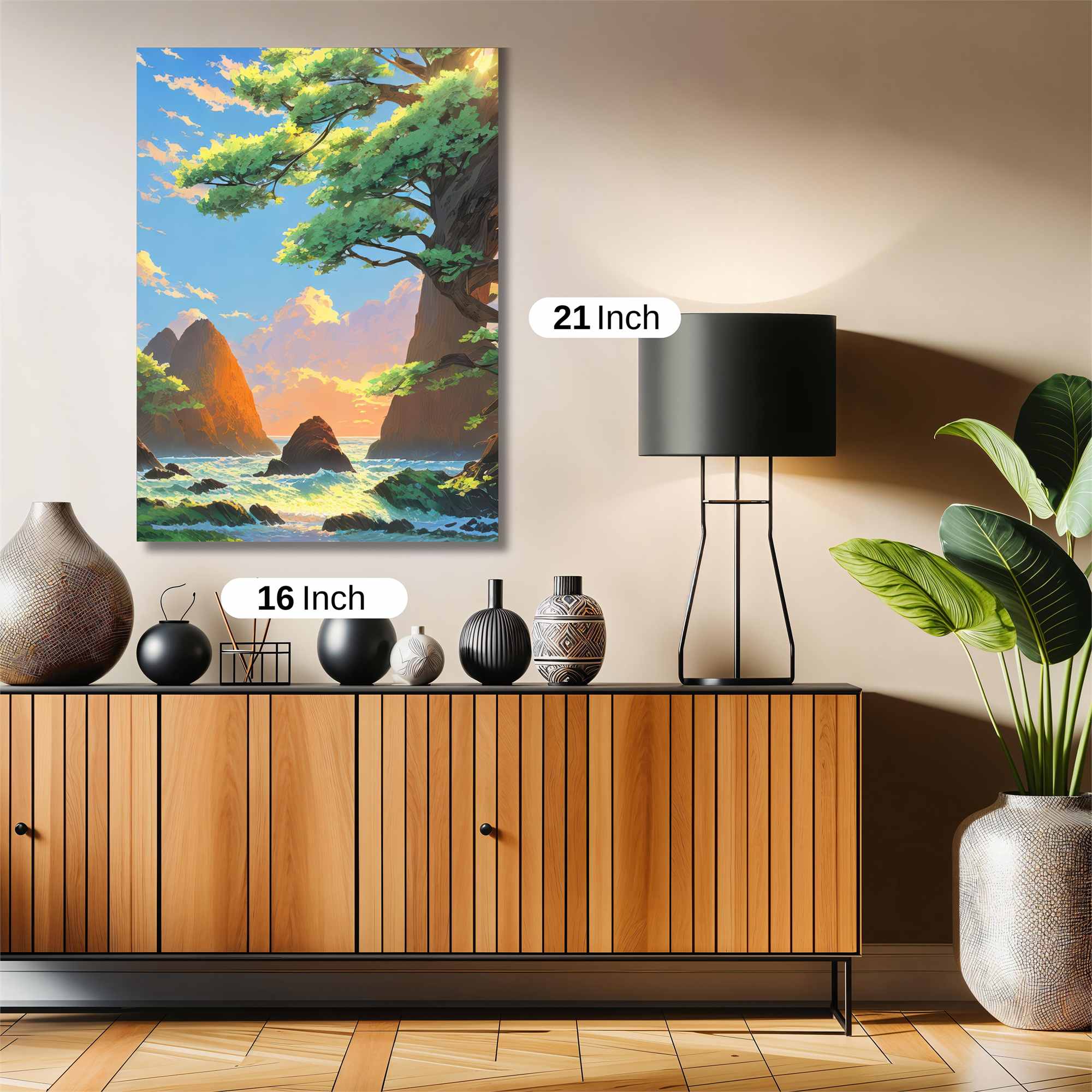 Sunrise Serenity Safe Wall Magnetic / M