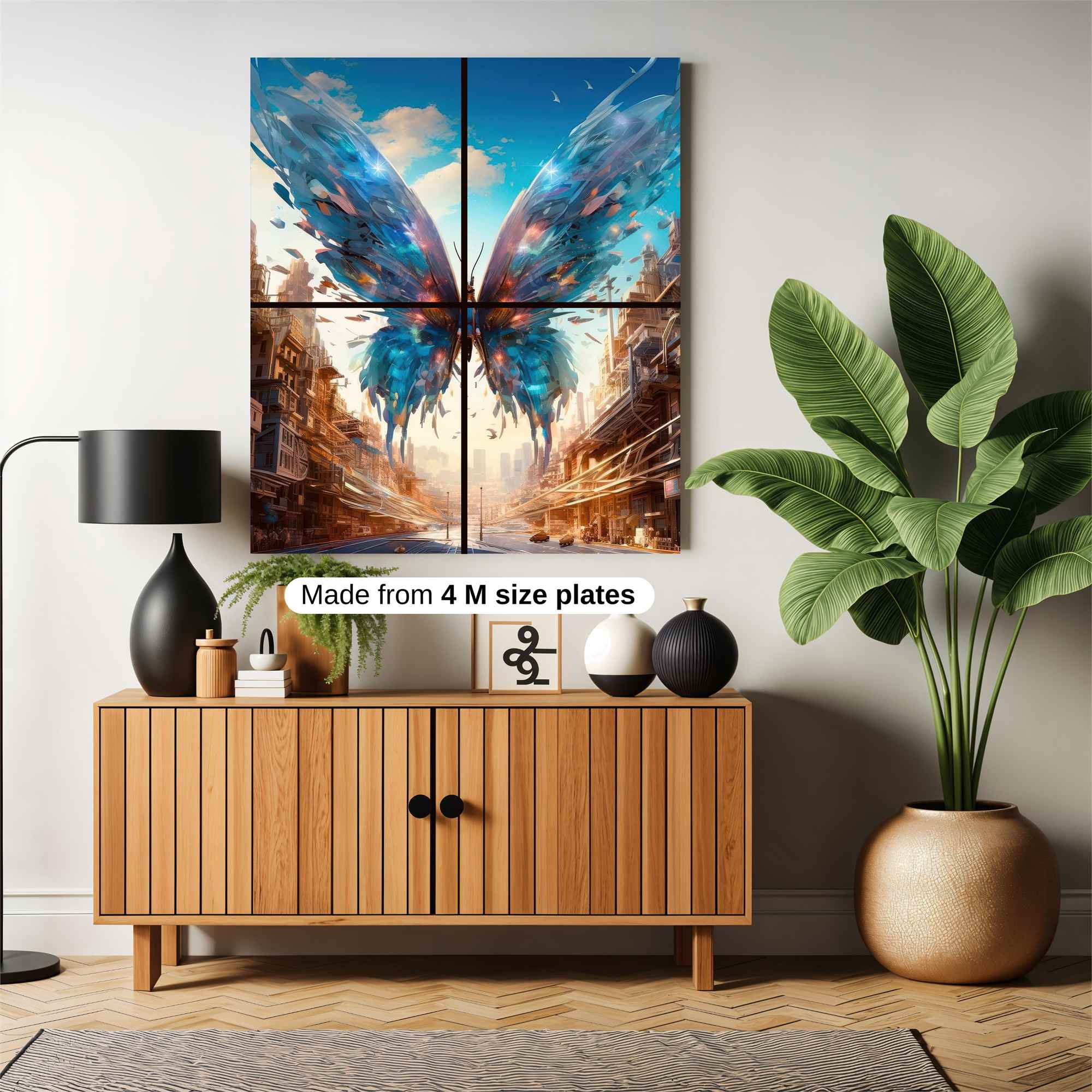 Butterfly Ascension Safe Wall Magnetic / M