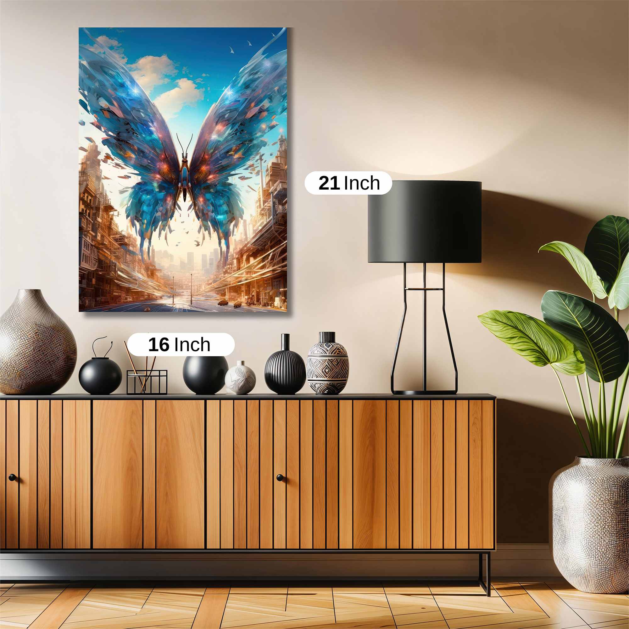 Butterfly Ascension Safe Wall Magnetic / M