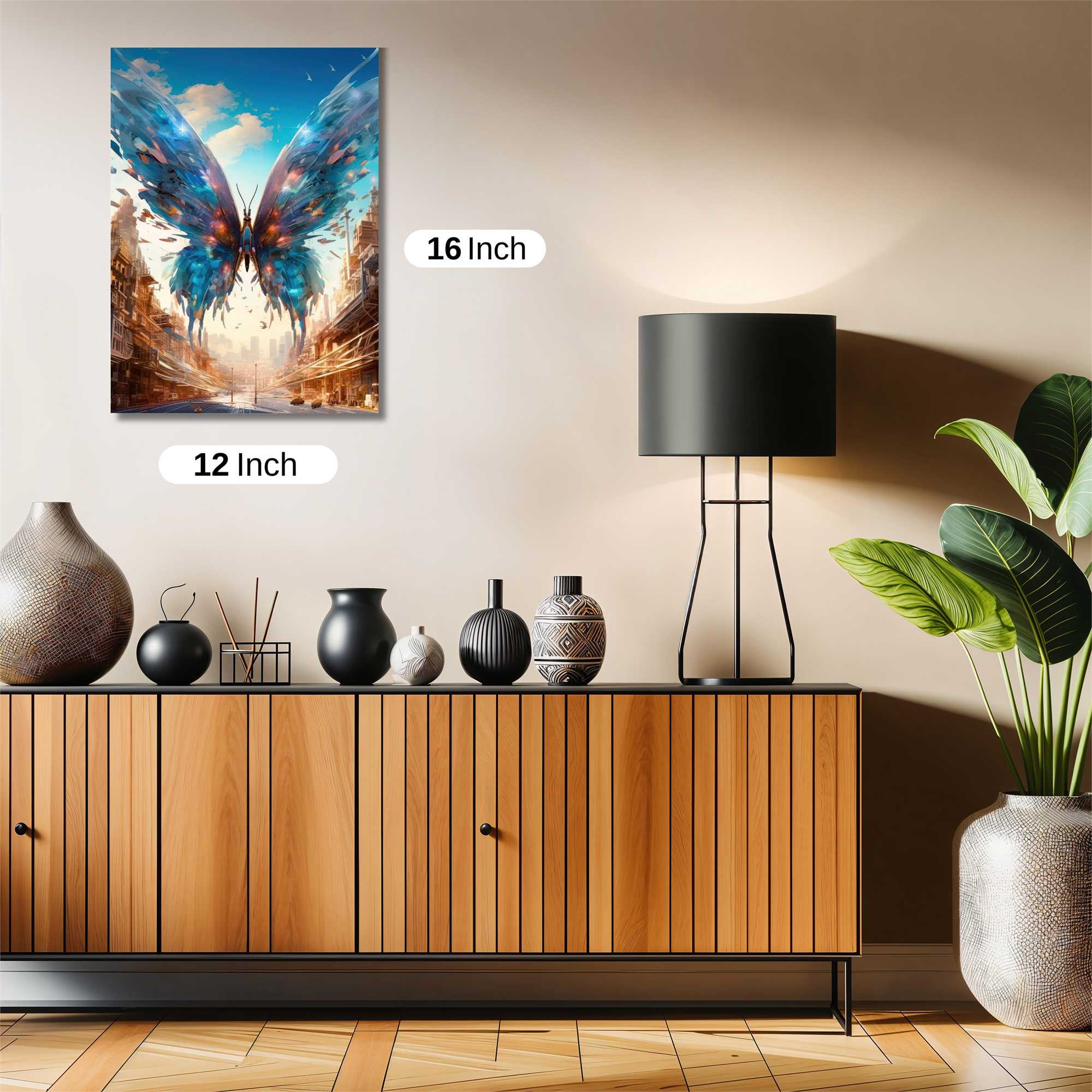 Butterfly Ascension Safe Wall Magnetic / M