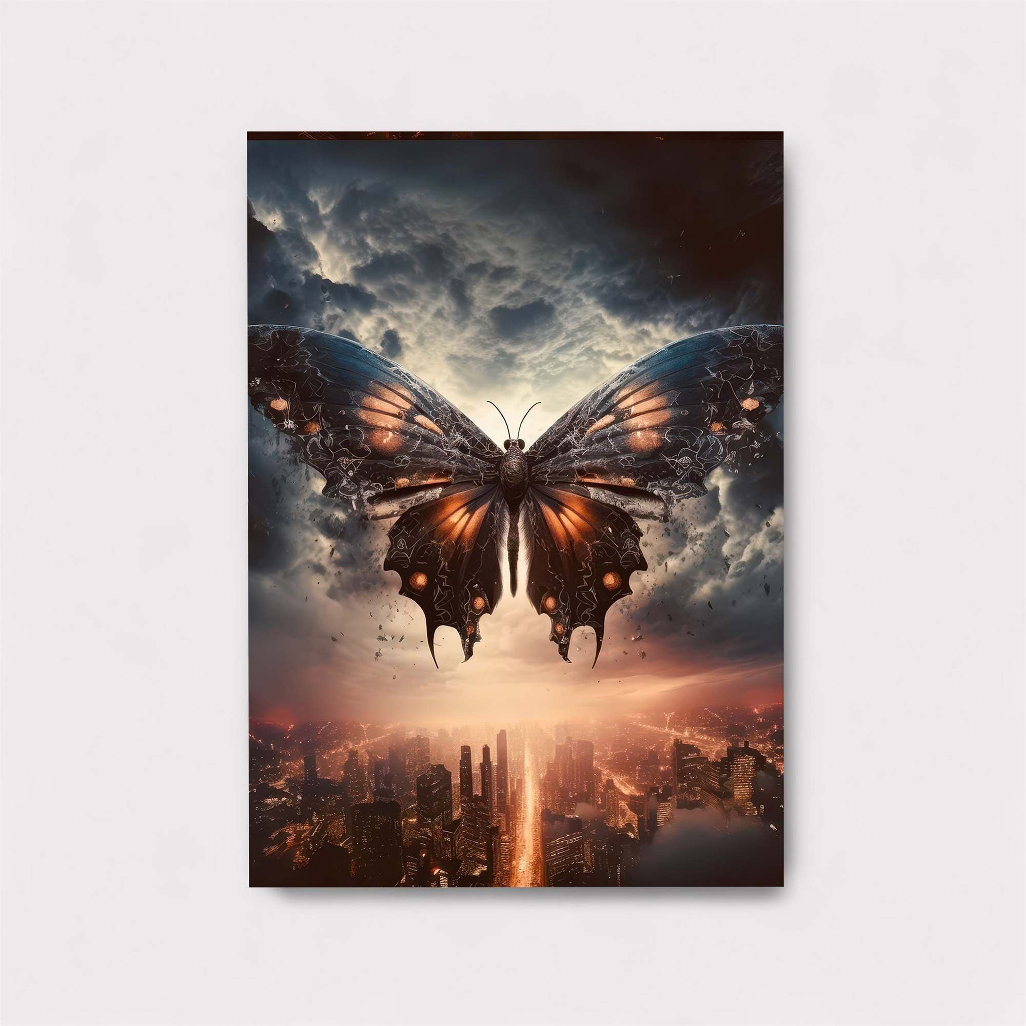 Butterfly Apocalypse Safe Wall Magnetic / M