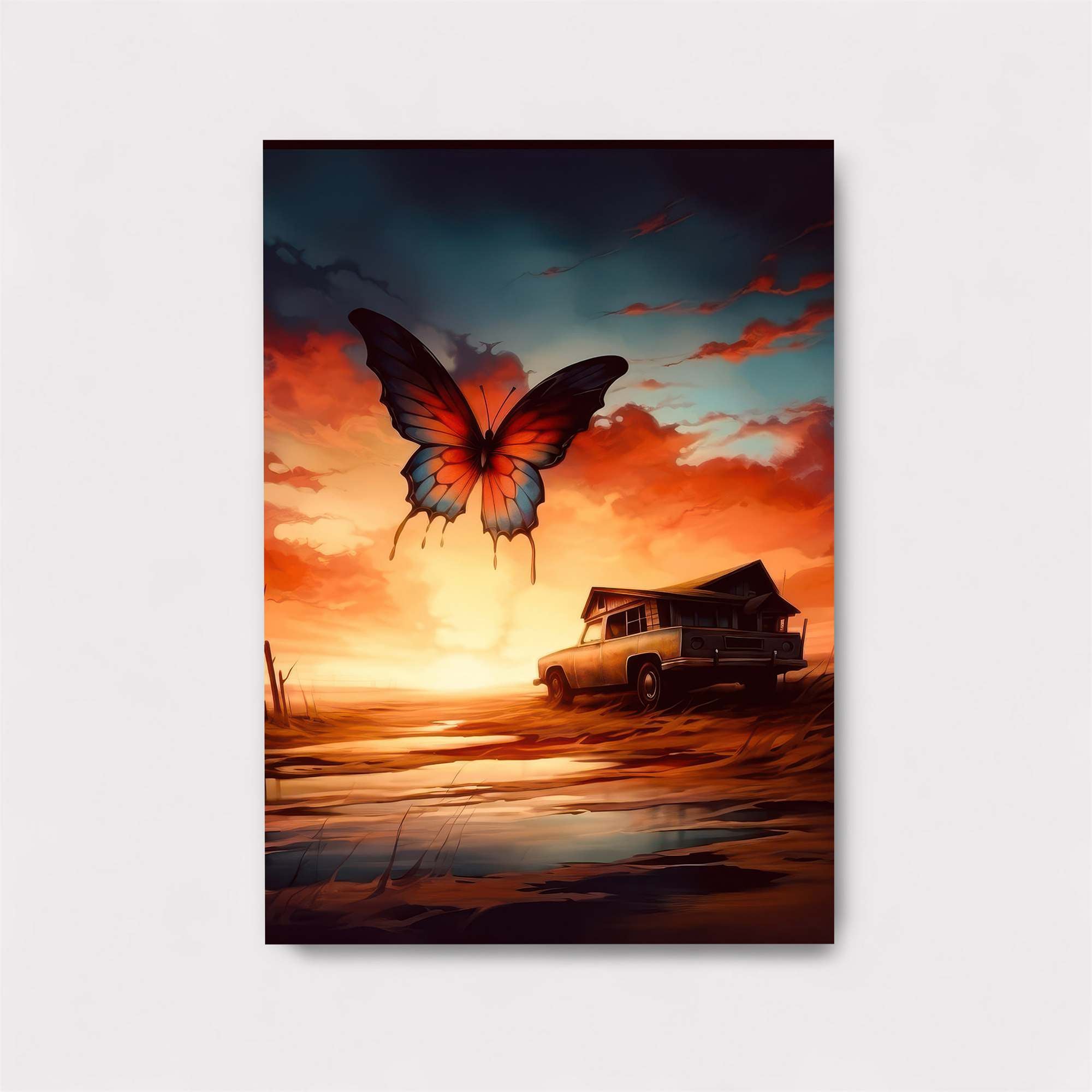Butterfly Serenity Safe Wall Magnetic / M