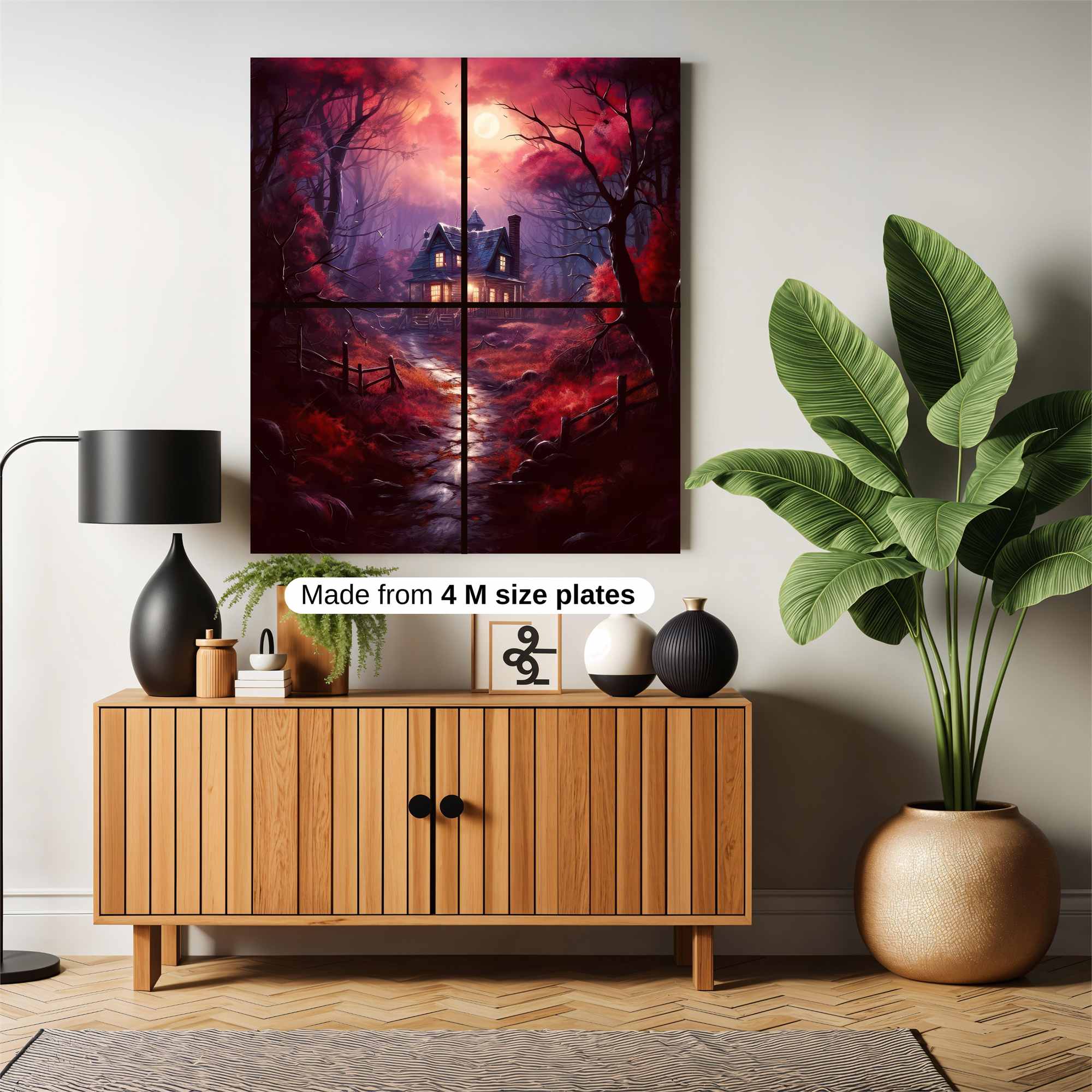 Haunted Serenity Safe Wall Magnetic / M