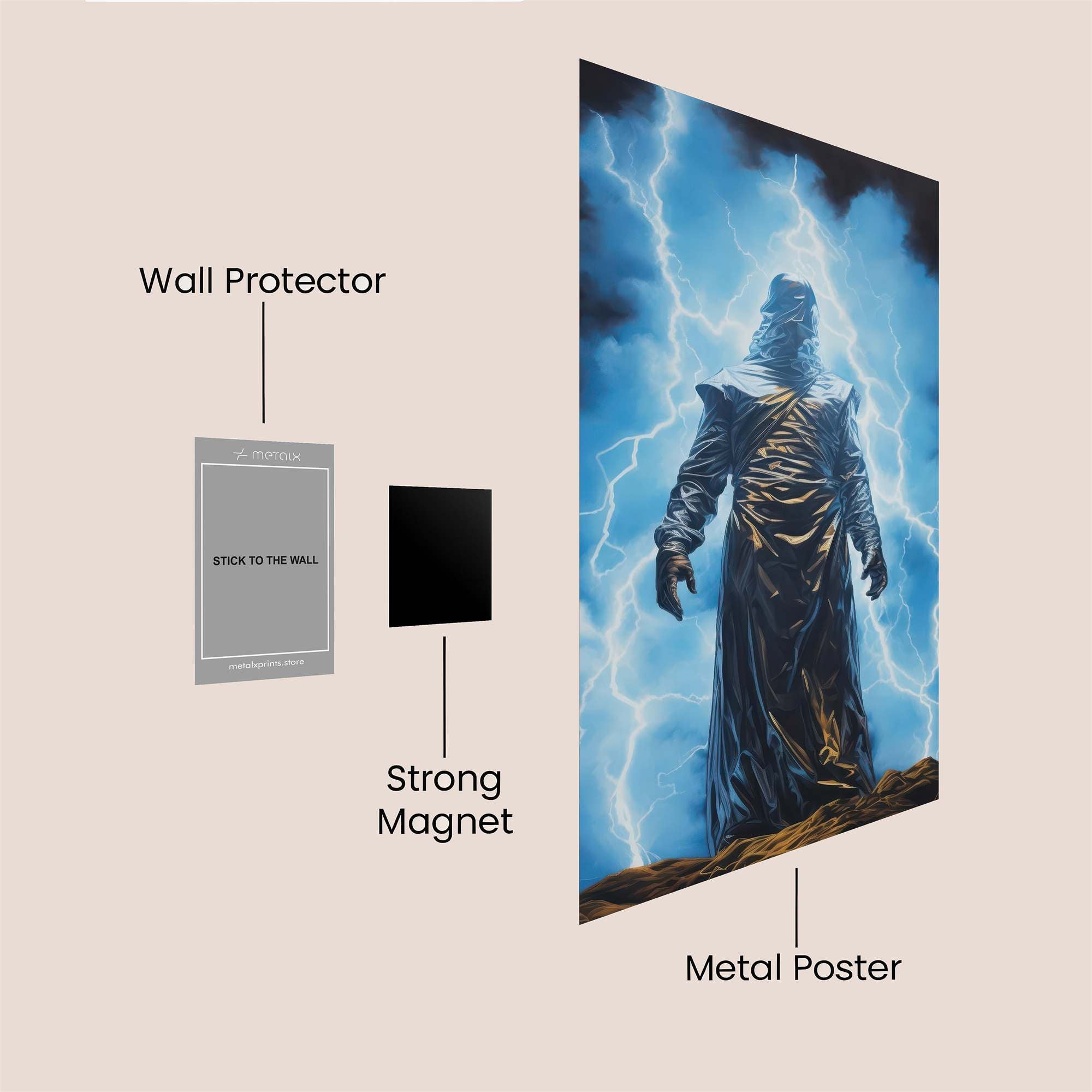 Stormcloak Thunder Safe Wall Magnetic / M