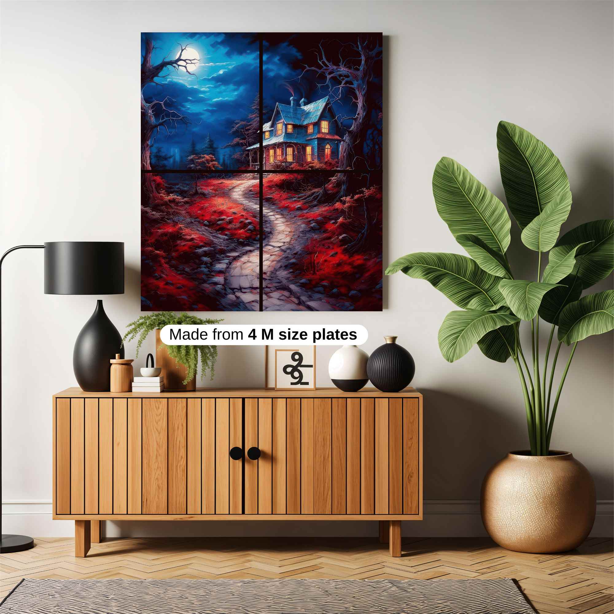 Haunted Tranquility Safe Wall Magnetic / M
