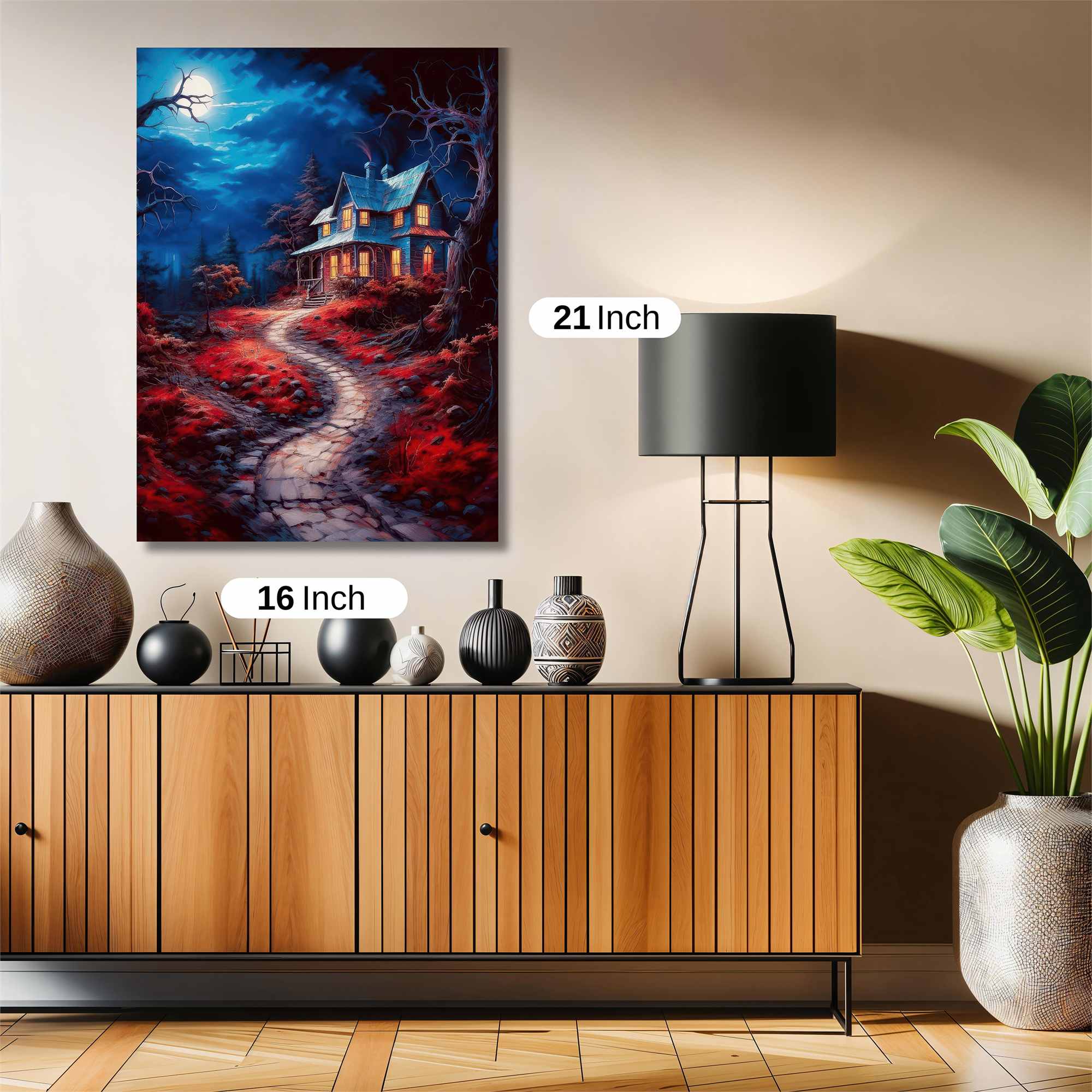 Haunted Tranquility Safe Wall Magnetic / M