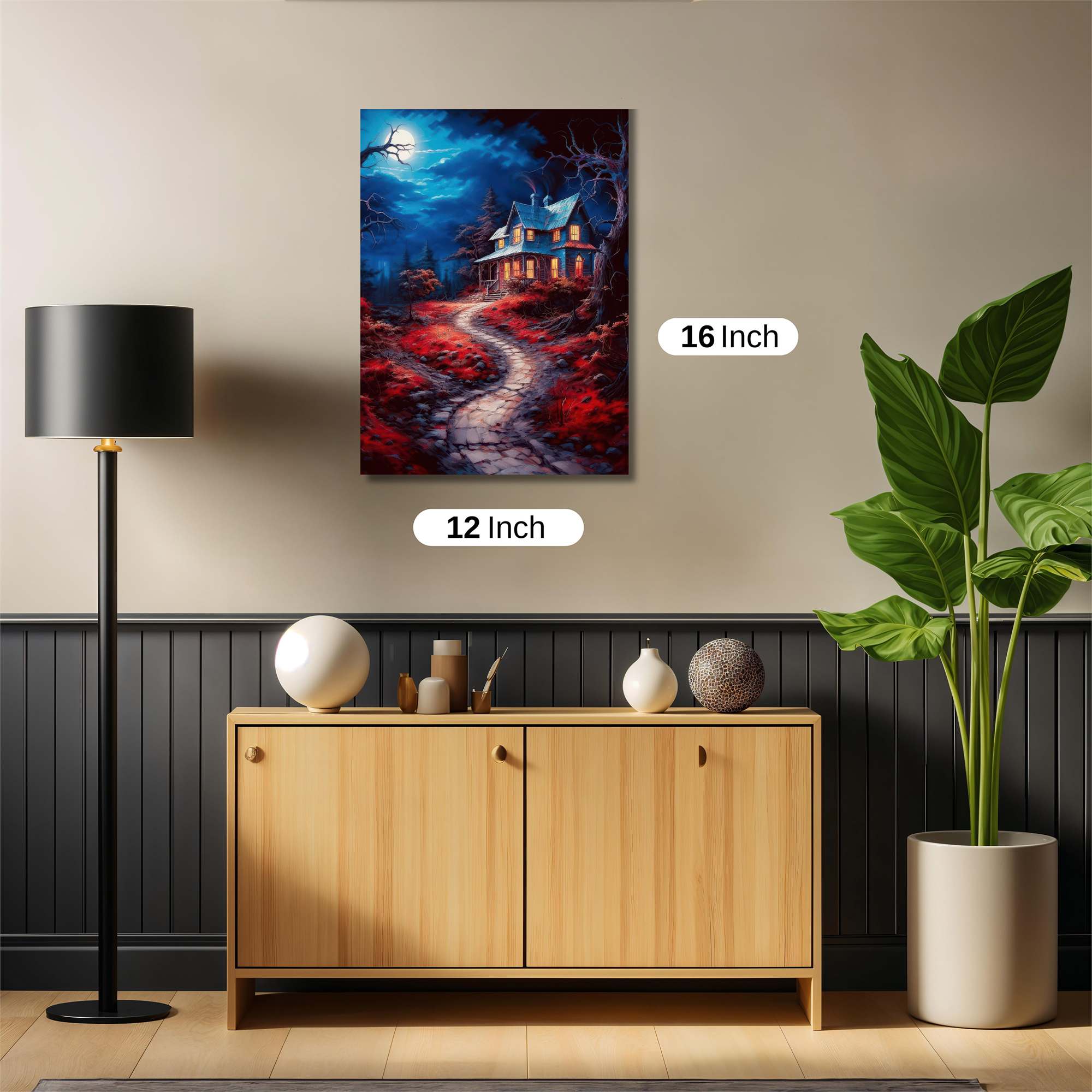 Haunted Tranquility Safe Wall Magnetic / M