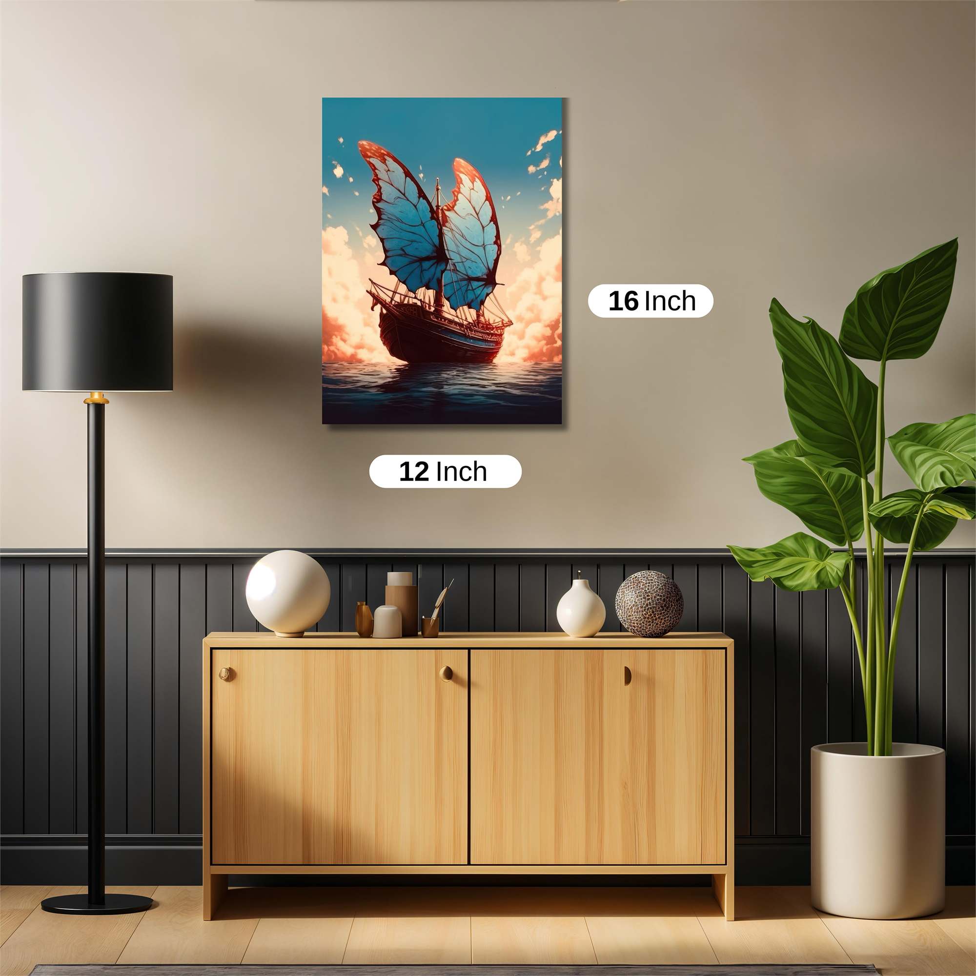Butterfly Dream Safe Wall Magnetic / M