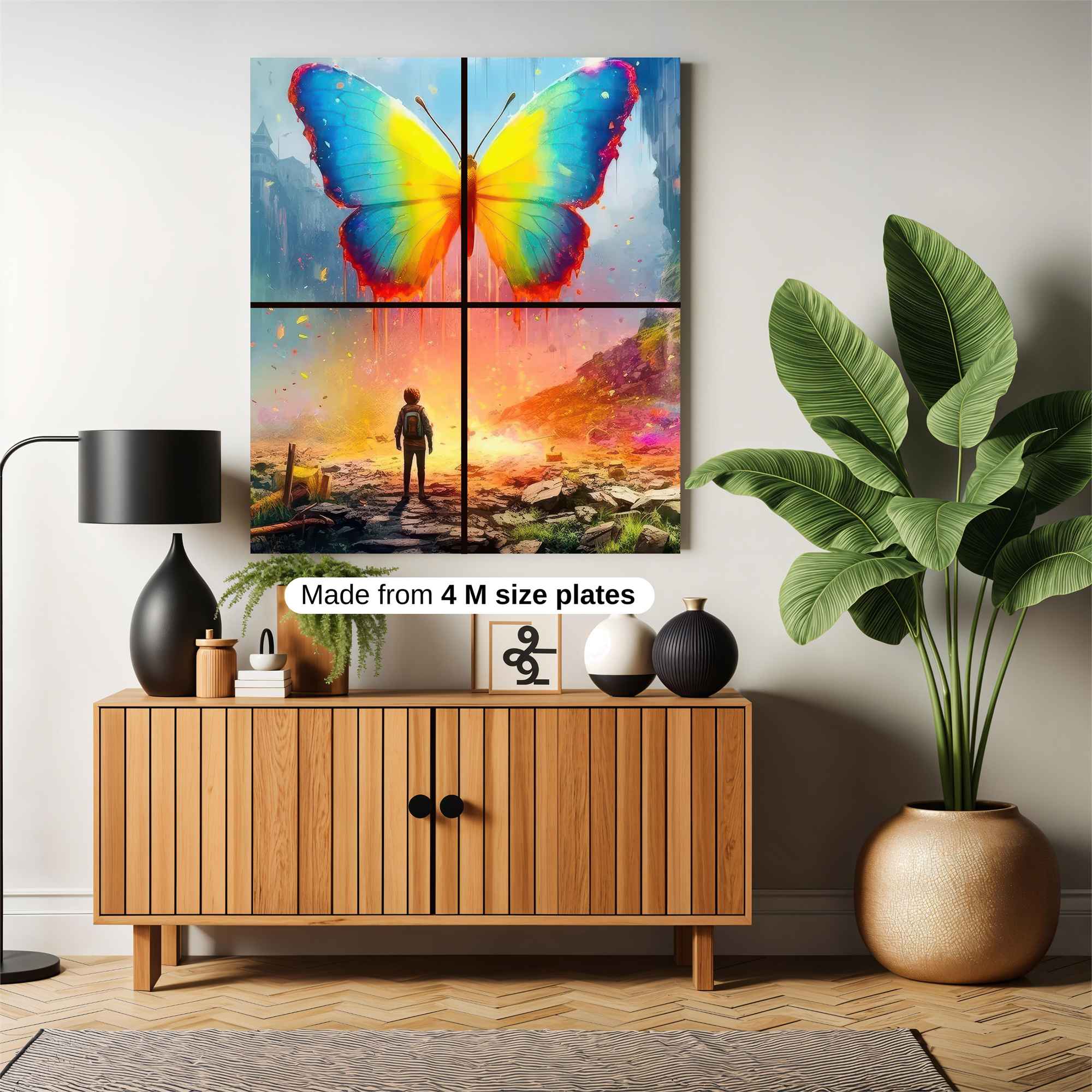 Butterfly Odyssey Safe Wall Magnetic / M