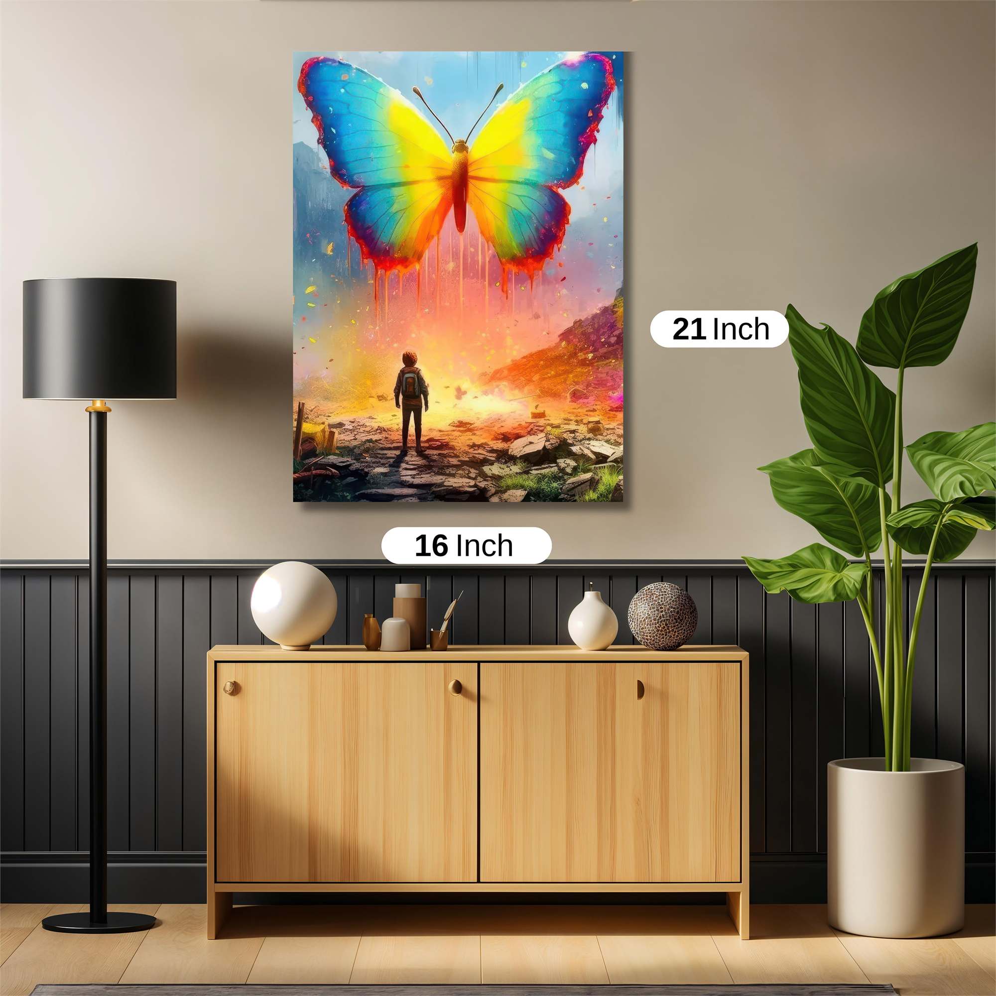 Butterfly Odyssey Safe Wall Magnetic / M