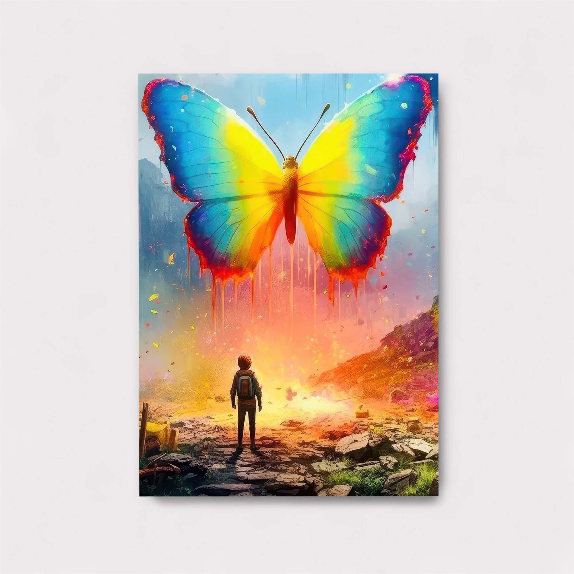Butterfly Odyssey Safe Wall Magnetic / M