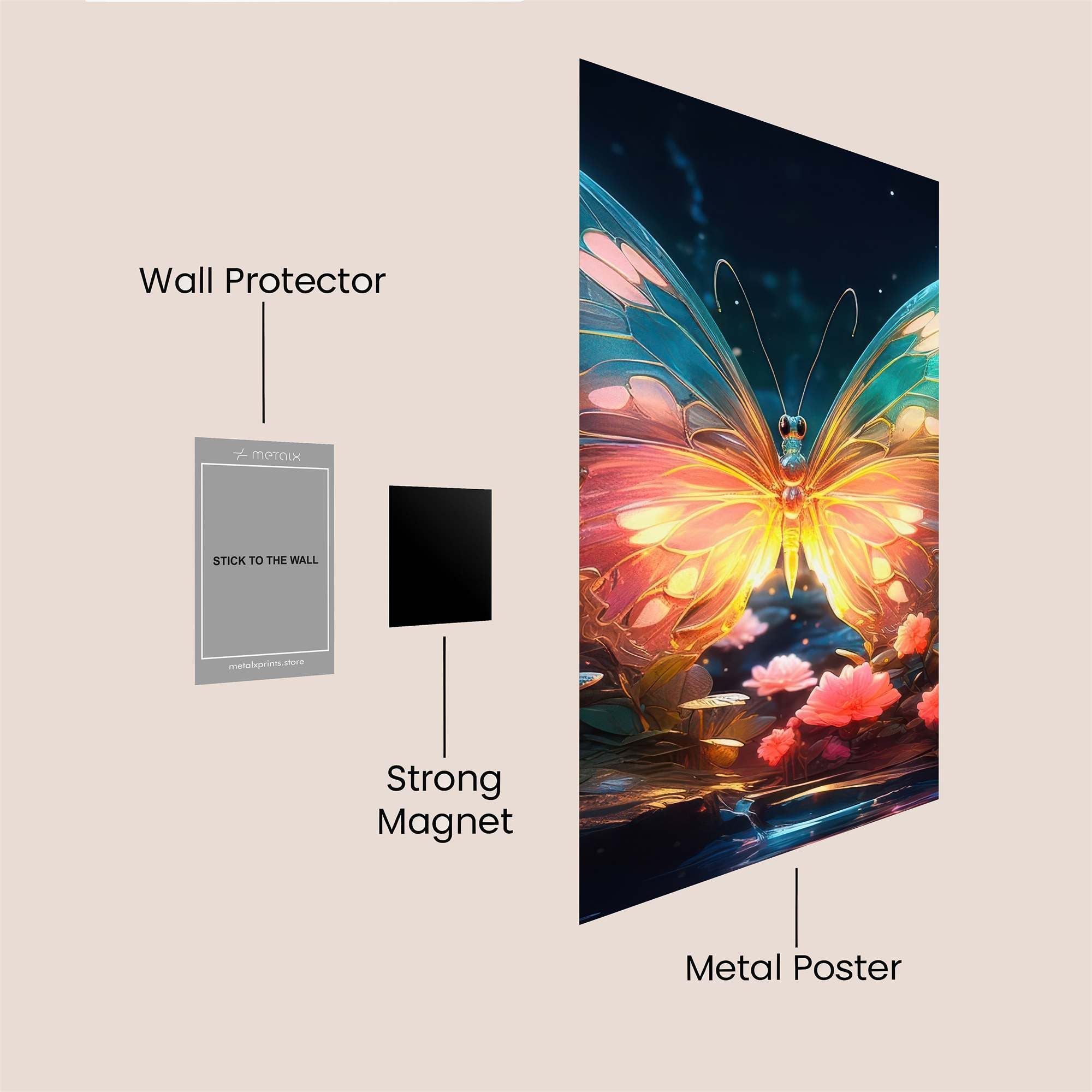 Cabin Enigmatic Safe Wall Magnetic / M