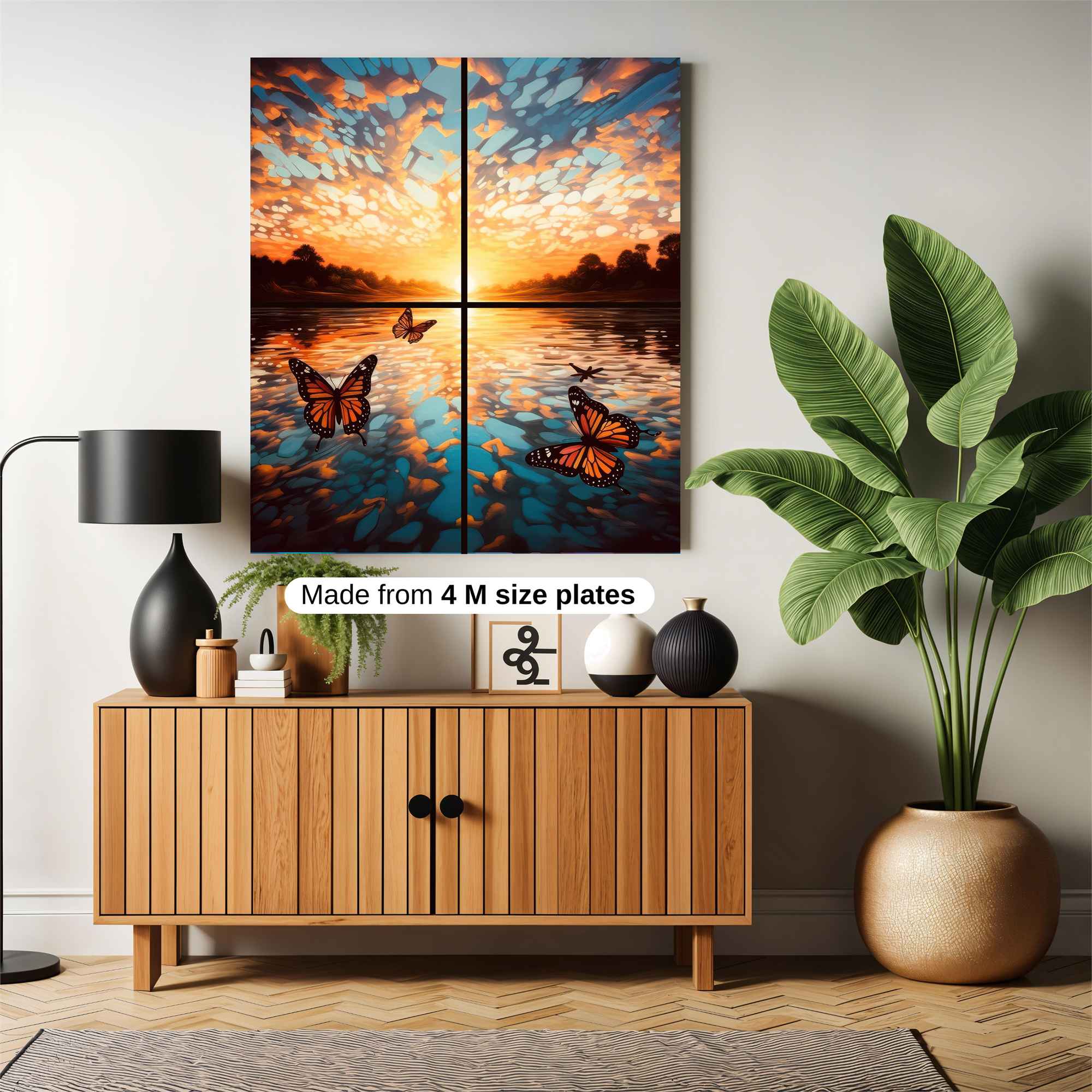 Butterfly Serenity Safe Wall Magnetic / M