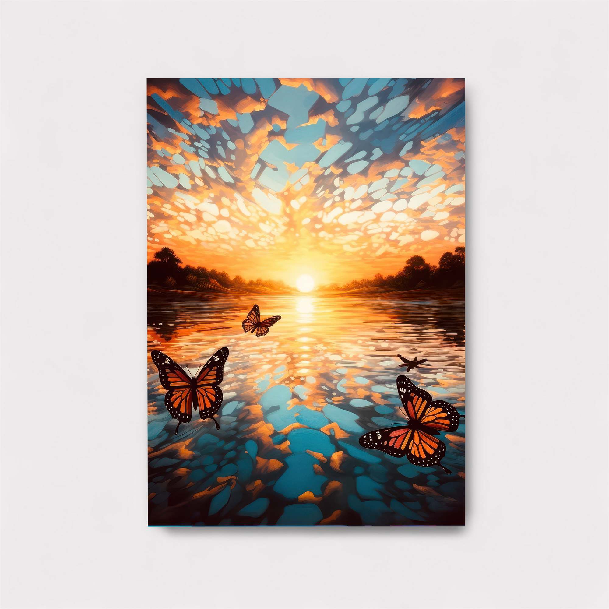 Butterfly Serenity Safe Wall Magnetic / M